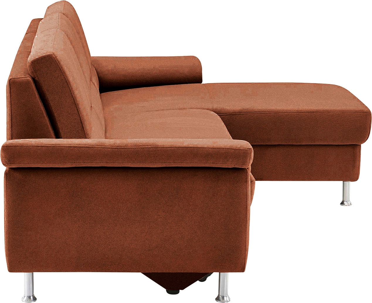 CALIZZA INTERIORS Ecksofa »Onyx L-Form«, Recamiere links oder rechts, wahlweise mit Bettfunktion, Breite 270 cm