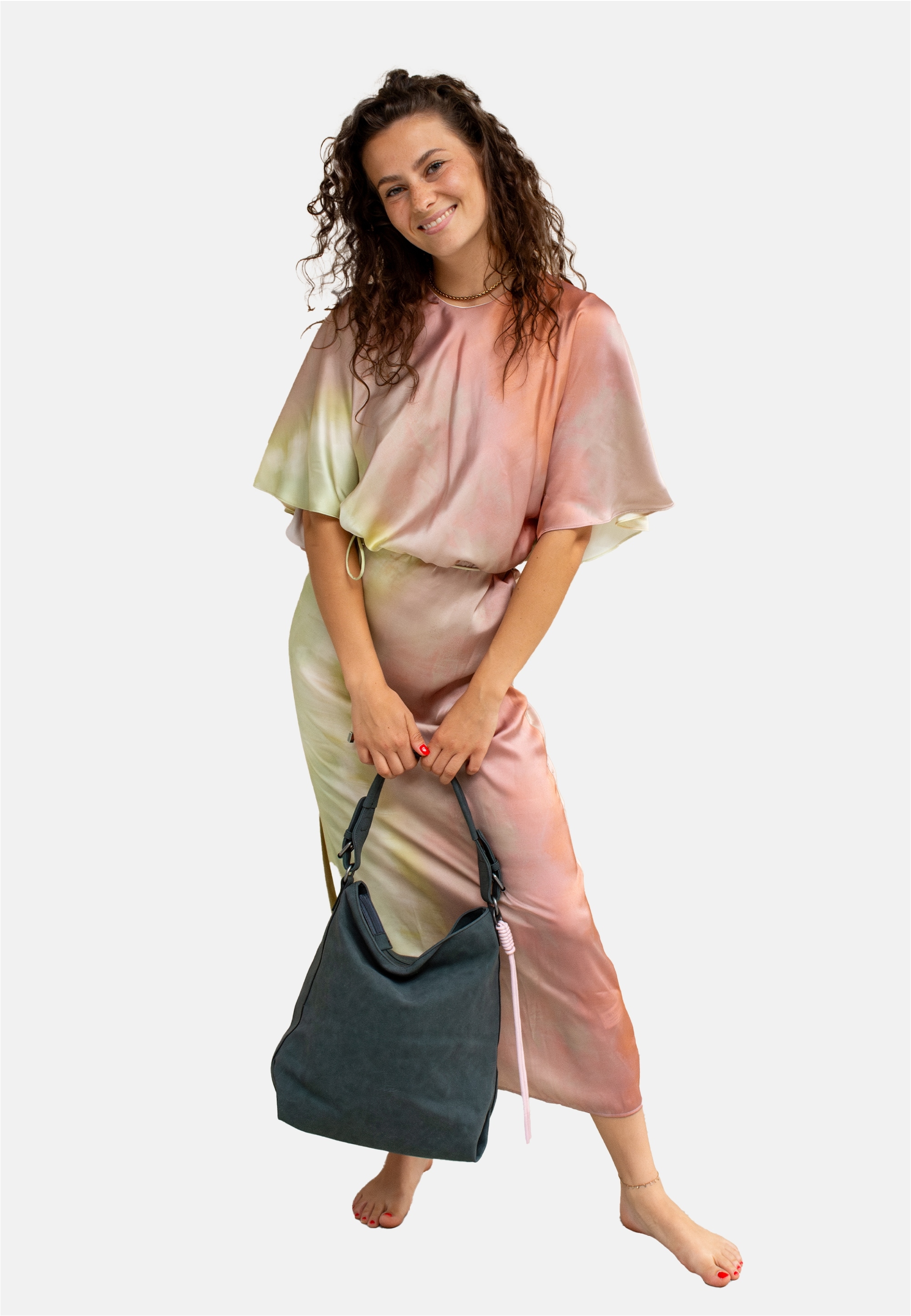 Fritzi aus Preußen Schultertasche »Jacky Black« mit Reißverschluss