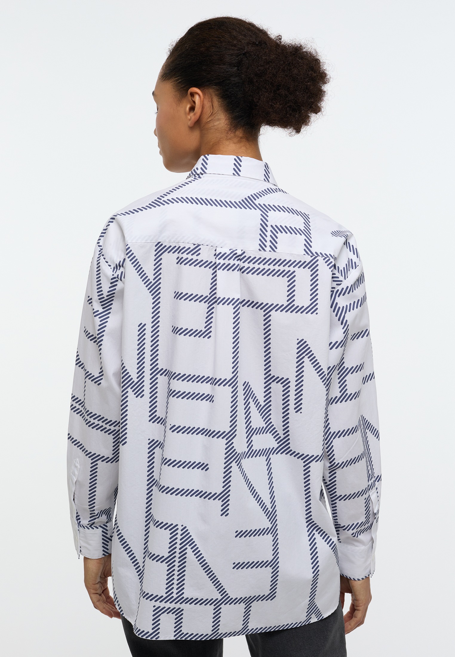 Eterna Hemdbluse "OVERSIZE FIT" EASY IRON (bügelleicht) günstig online kaufen