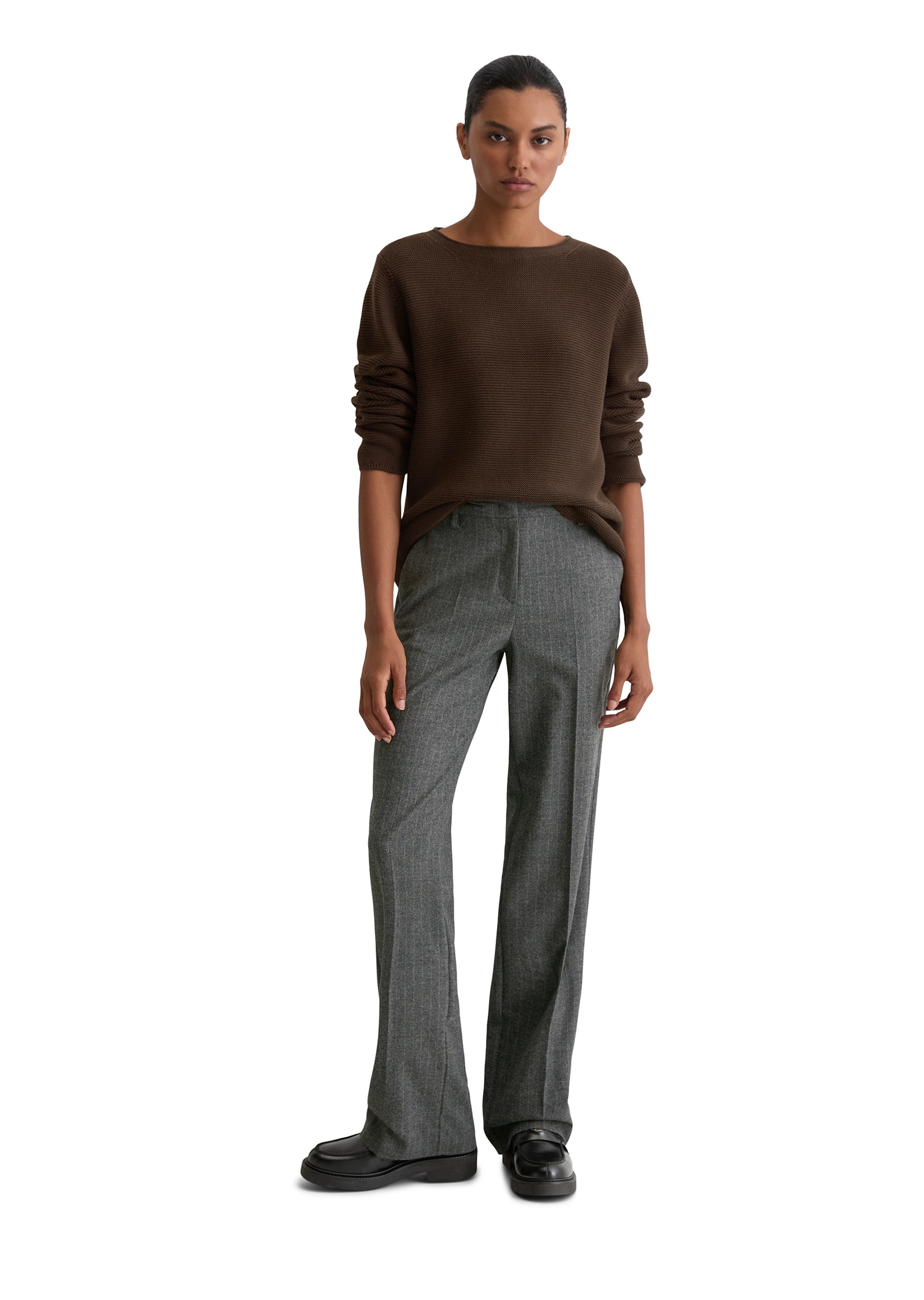 Marc O'Polo Rundhalspullover »aus Organic Cotton«