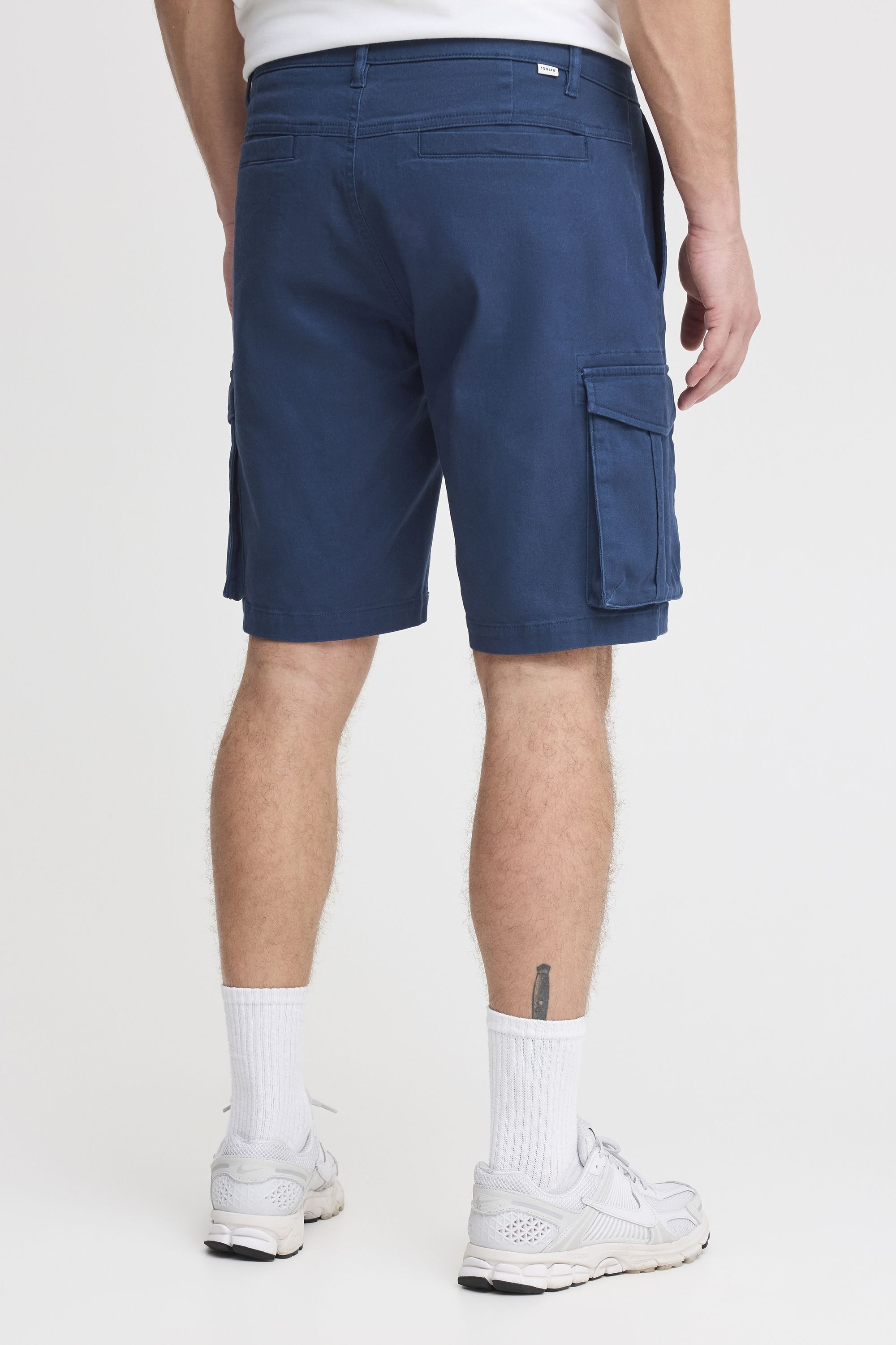 !solid SDKARIM Cargo Shorts Blue Size S 3