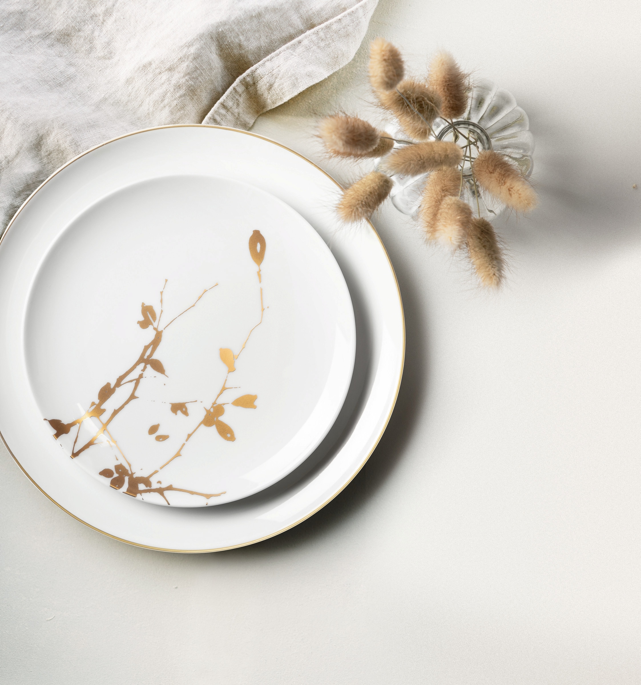 Seltmann Weiden Tafelservice »Teller Set, Geschirr-Set Liberty Goldrand«, (Set, 12 tlg., 6x Speiseteller rund 27,5 cm
6x Frühstücksteller rund 22,5 cm), Geschirr, Teller Set, gold, Made in Germany, 12 Teile, für 6 Personen