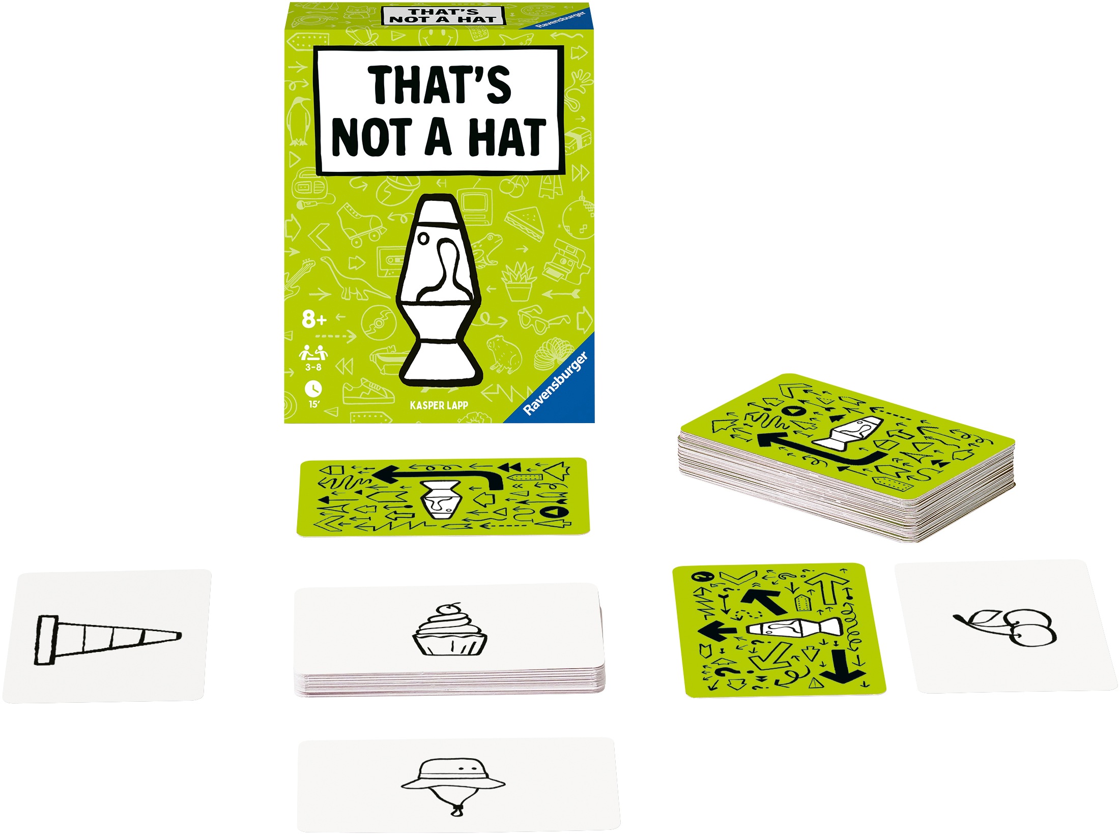 Spiel »That's not a hat - Pop Culture«, Made in Europe, FSC® - schützt Wald - weltweit