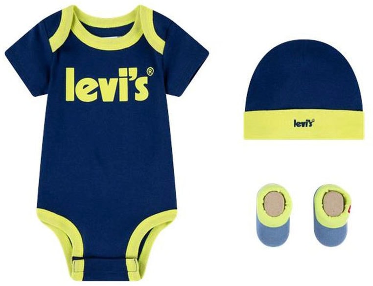 Levis Kids Kurzarmbody "Neugeborenen-Geschenkset", UNISEX