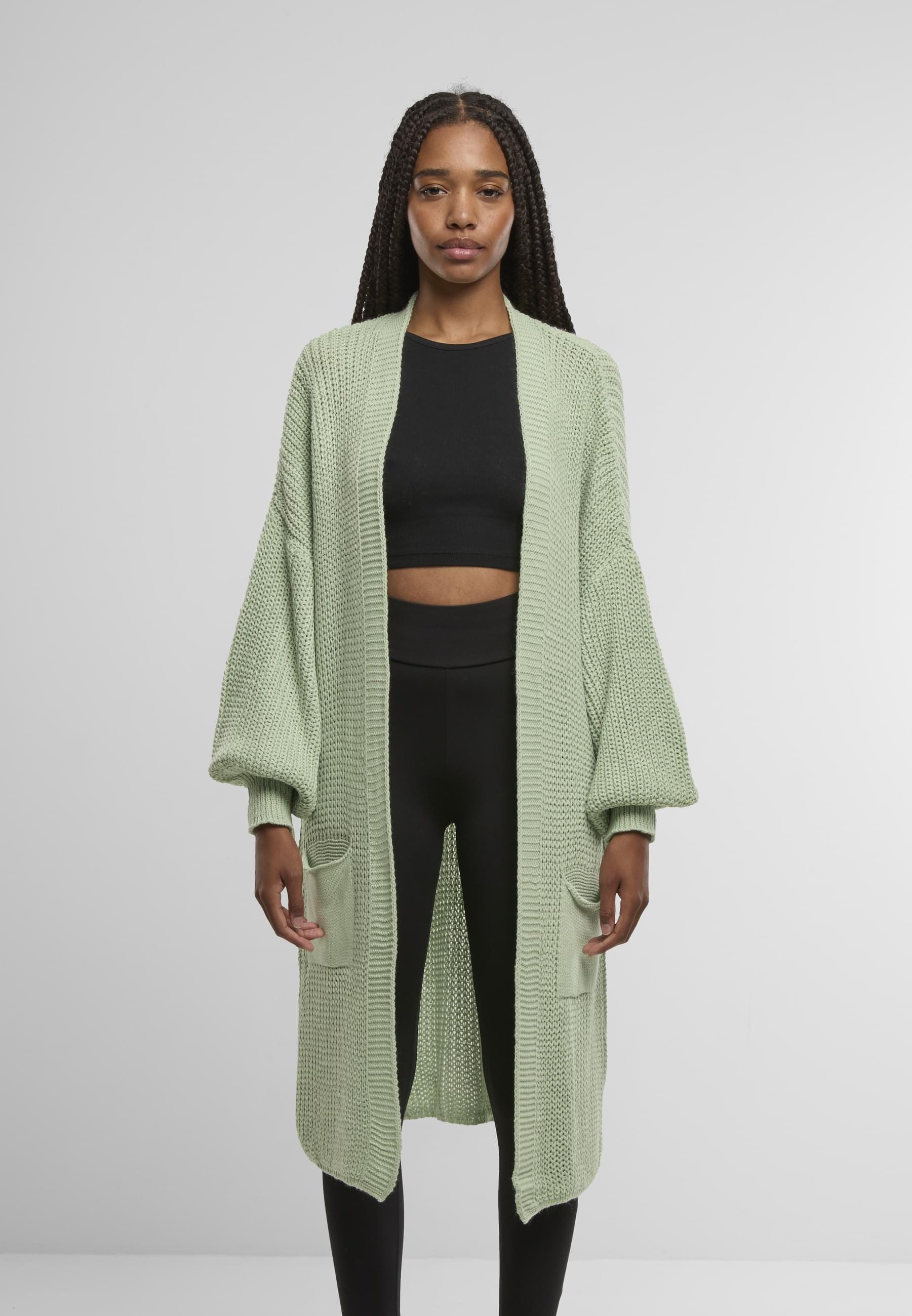 CLOUD 5IVE Strickjacke »CLOUD 5IVE Cloud 5ive Longform Knit Cardigan with 2-Pockets« 1 Stk.