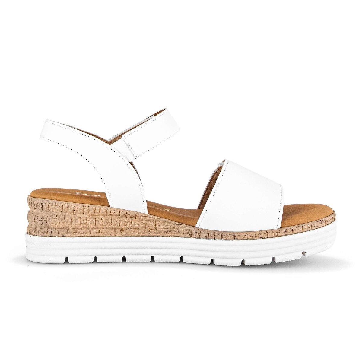 Gabor Plateau Sandal Women's White Size 36 2