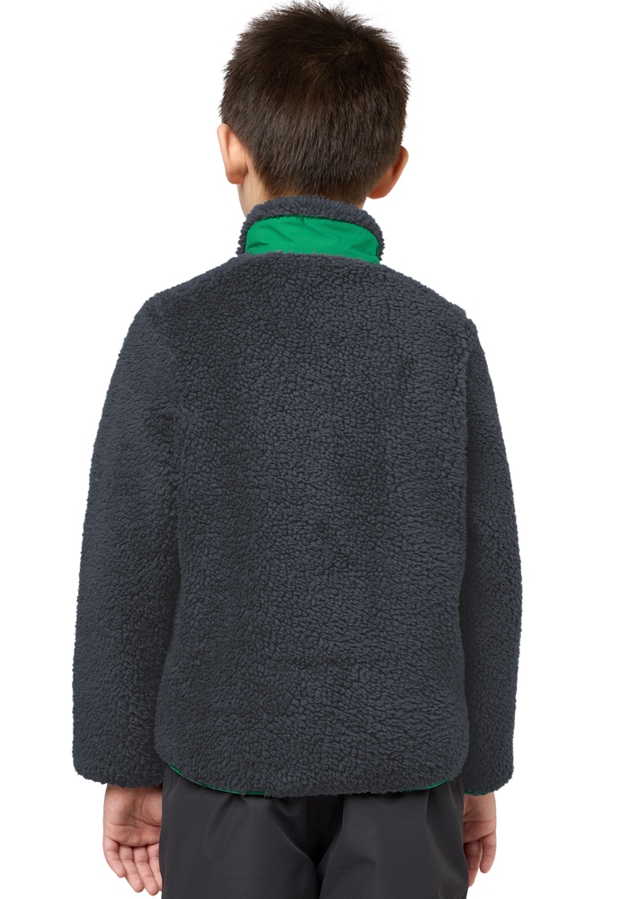 Jack Wolfskin Fleecejacke »ICE CURL JACKET K«, Wärmend, winddicht, Übergangsjacke