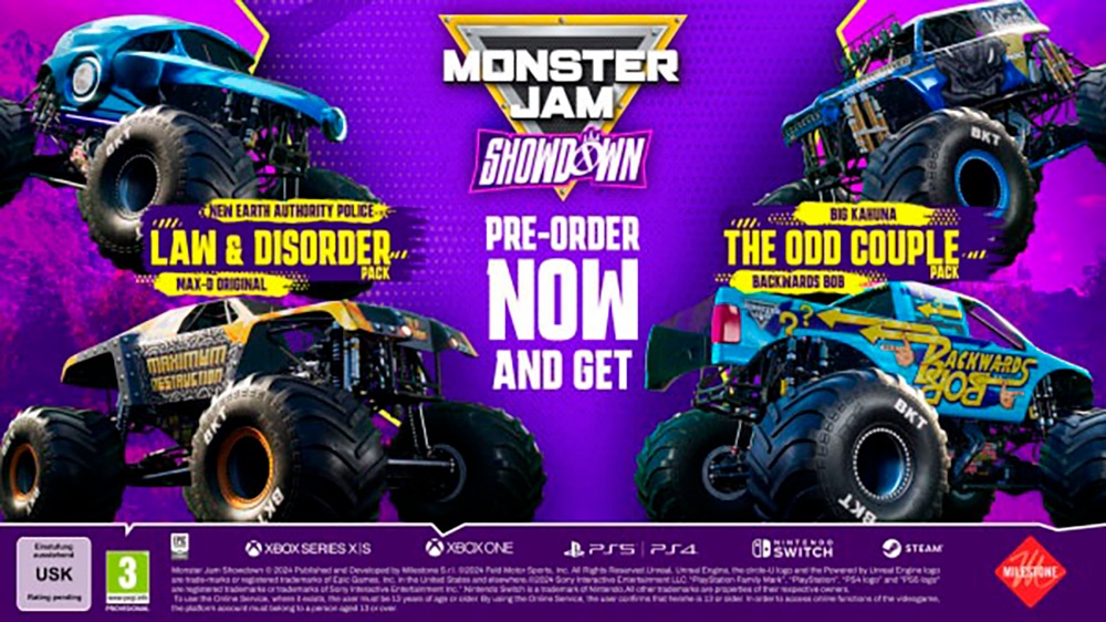 Spielesoftware »Monster Jam Showdown D1«, Xbox One-Xbox Series X