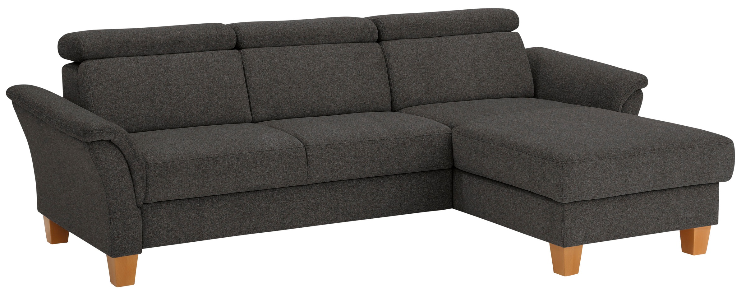Home affaire Ecksofa »Conville L-Form«, Federkern, wahlweise mit Bettfunktion und Bettkasten bzw. Stauraum