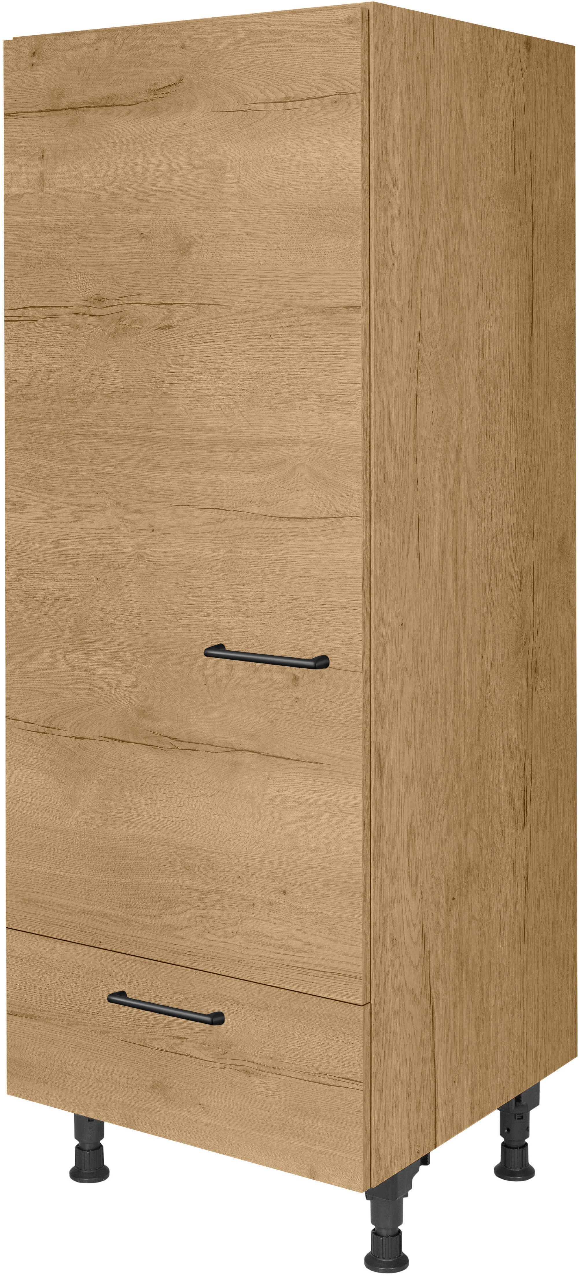 nobilia 1100000002199 ""MIAMI", Ausrichtung wählbar, mit Schubkasten," vormontiert, Breite/Höhe: 60/167,8 cm
