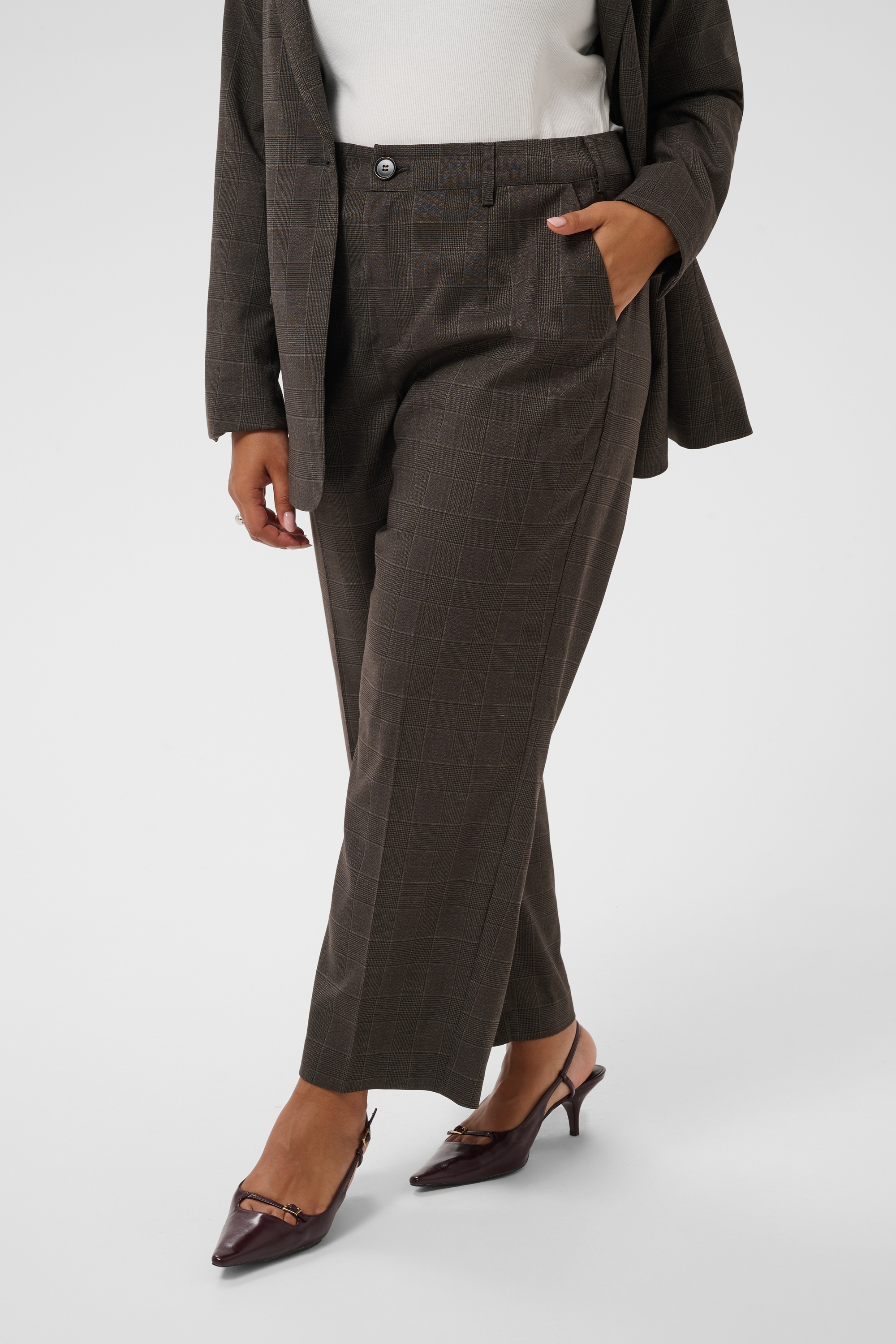 KAFFE Curve Marlene-Hose »Damen Hose KClenoma«