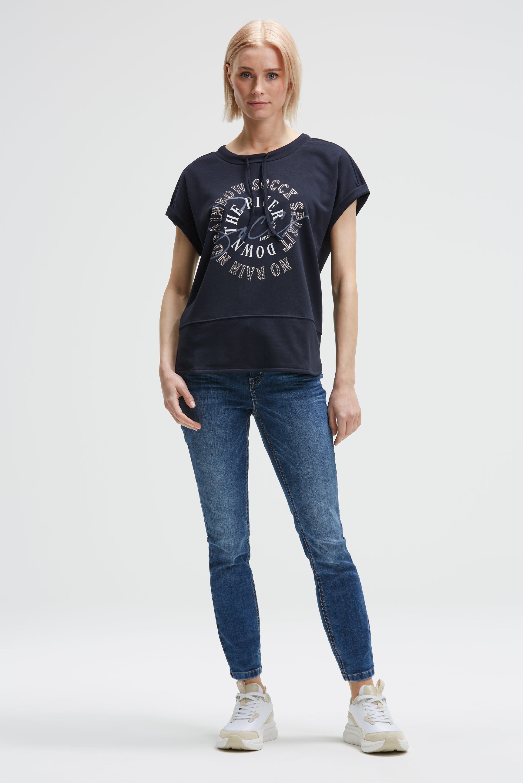 Thumbnail - SOCCX Rundhalsshirt, mit Seitenschlitze