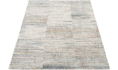 Teppich »NEW VILLA LINES«, quadratisch, moderne melierte Farben, Vintage Look, Wohnzimmer
