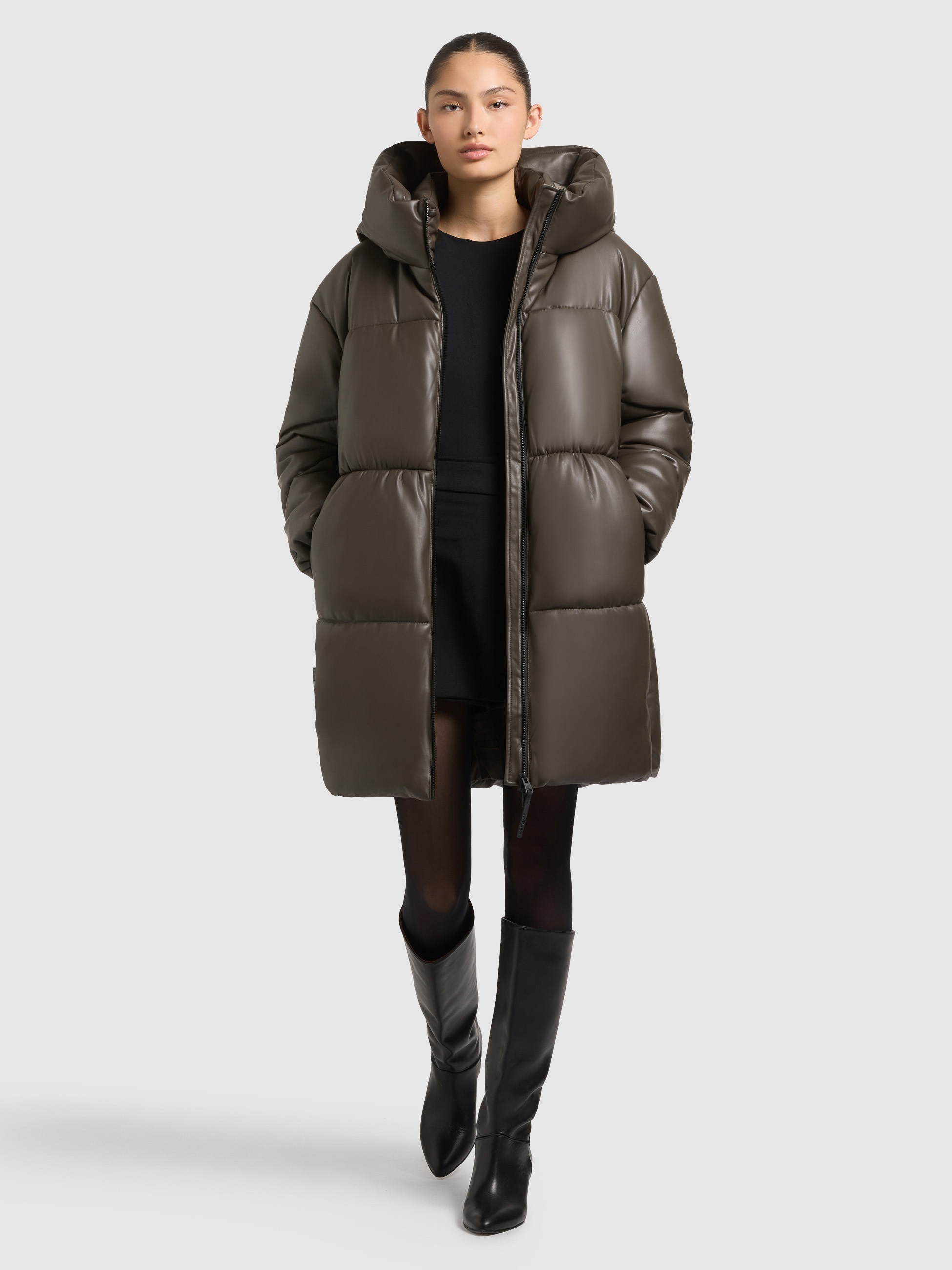 khujo Lederimitatmantel "LORSA" günstig online kaufen