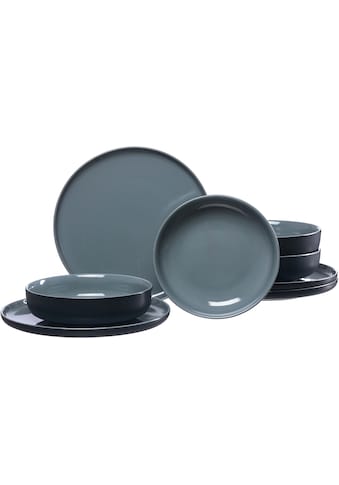 Tafelservice »Teller Set, Geschirr-Set Jasper«, (Set, 8 tlg.)