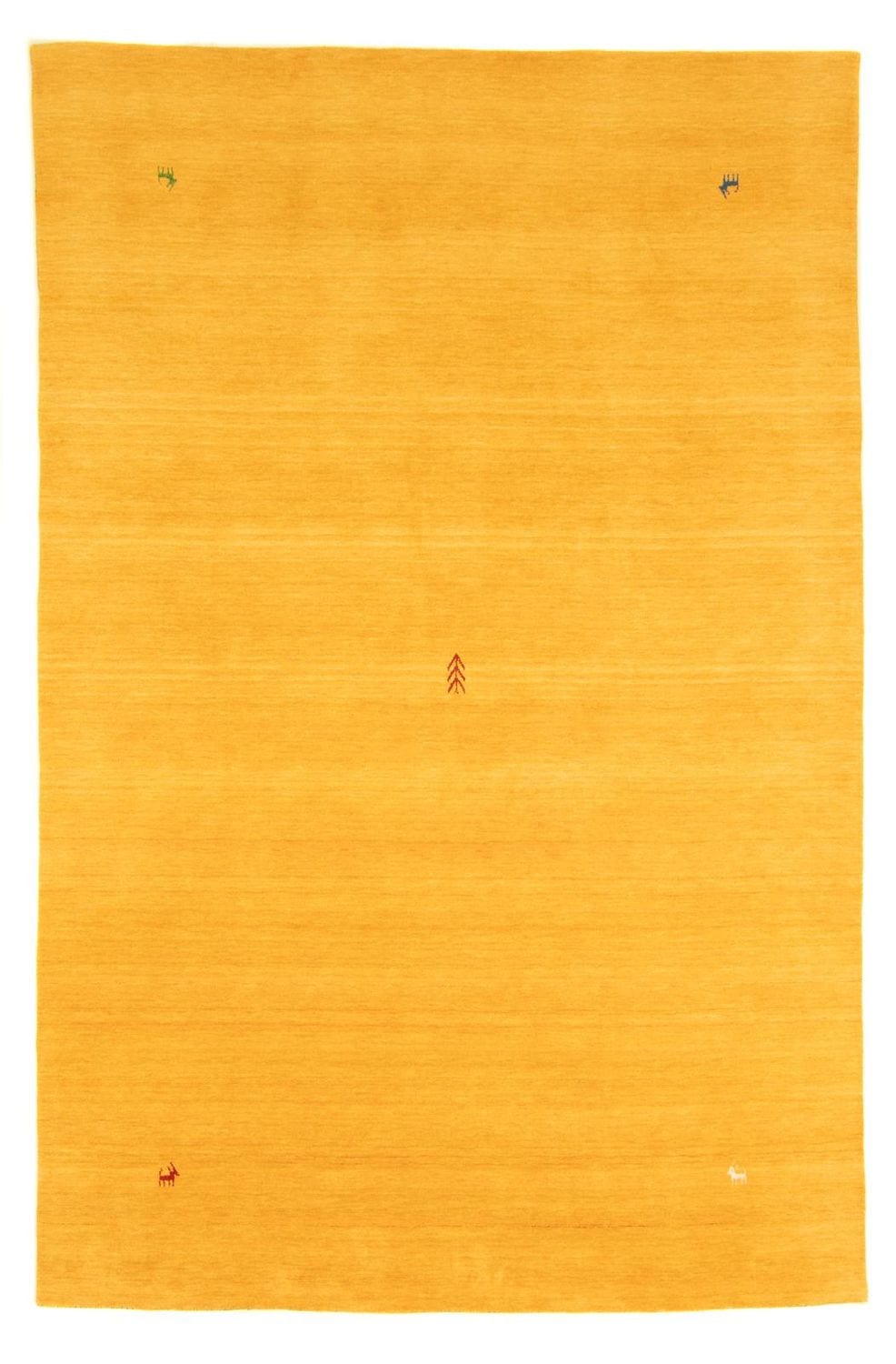 morgenland Wollteppich »Gabbeh Teppich - Indus »Deluxe« Rechteckig«, rechteckig, 1,5 mm Höhe, Sehr weicher Flor