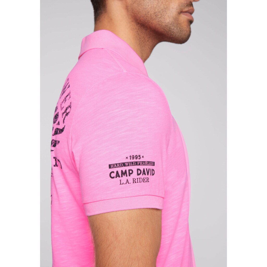 CAMP DAVID Poloshirt