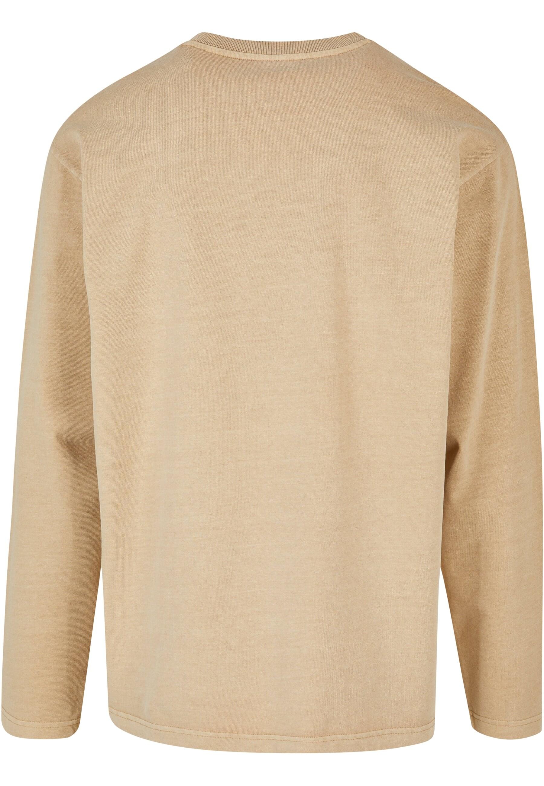 URBAN CLASSICS T-Shirt »Urban Classics Herren Heavy Oversized Garment Dye Longsleeve«, (1 tlg.)