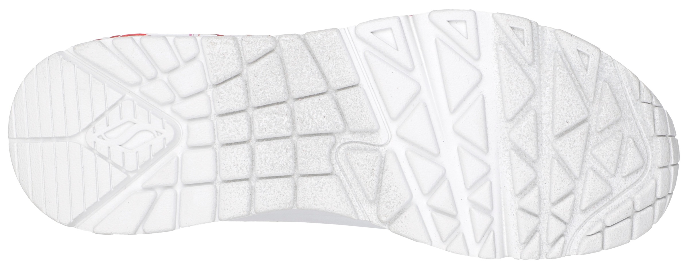 Thumbnail - Skechers Wedgesneaker "UNO-SPREAD THE LOVE" Freizeitschuh, Halbschuh, Schnürschuh mit coolem Graffiti-Print