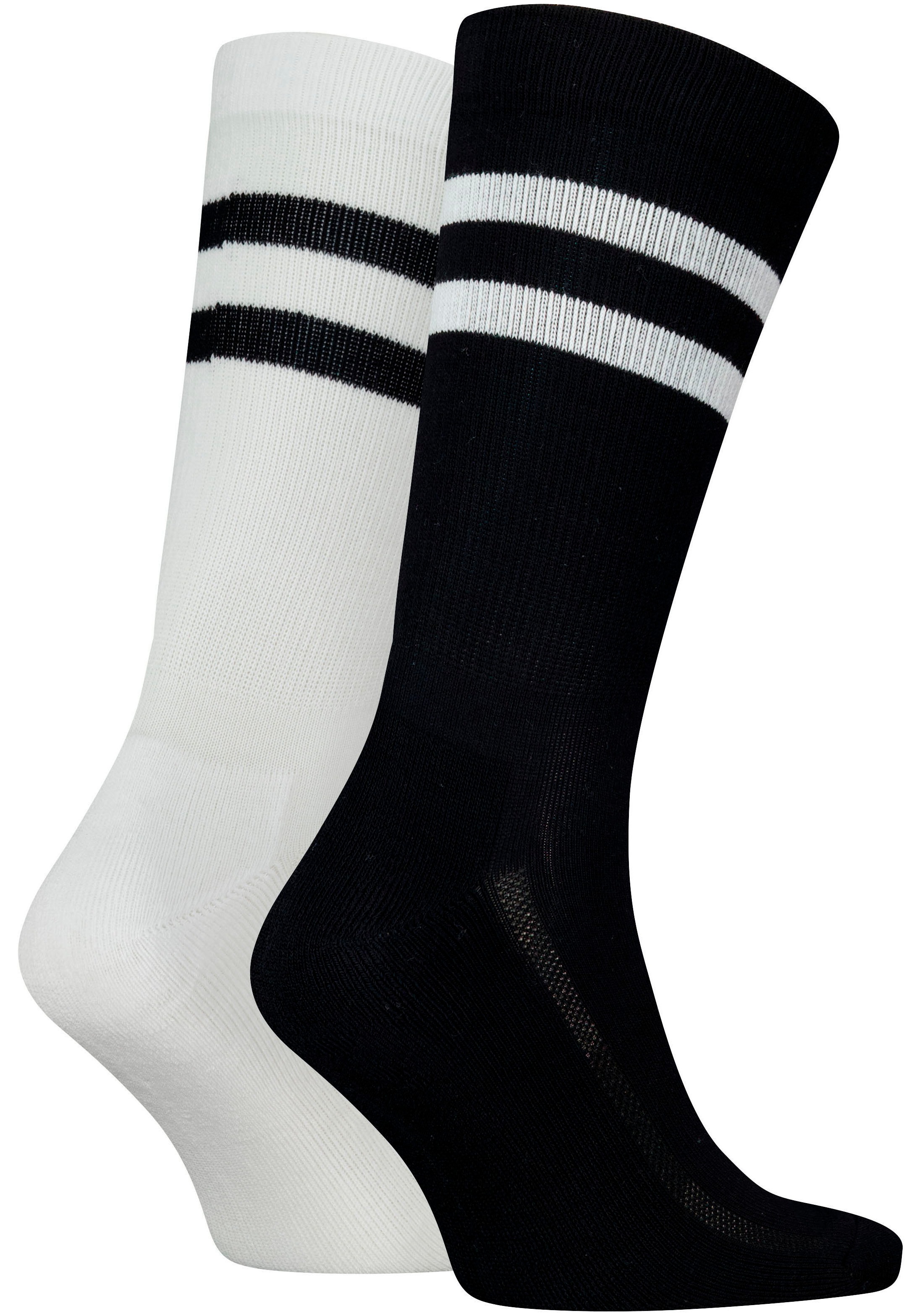 Levis Socken "LEVIS REGULAR CUT SPORT STRIPE 2P", (2 Paar, 2er Pack), mit a günstig online kaufen