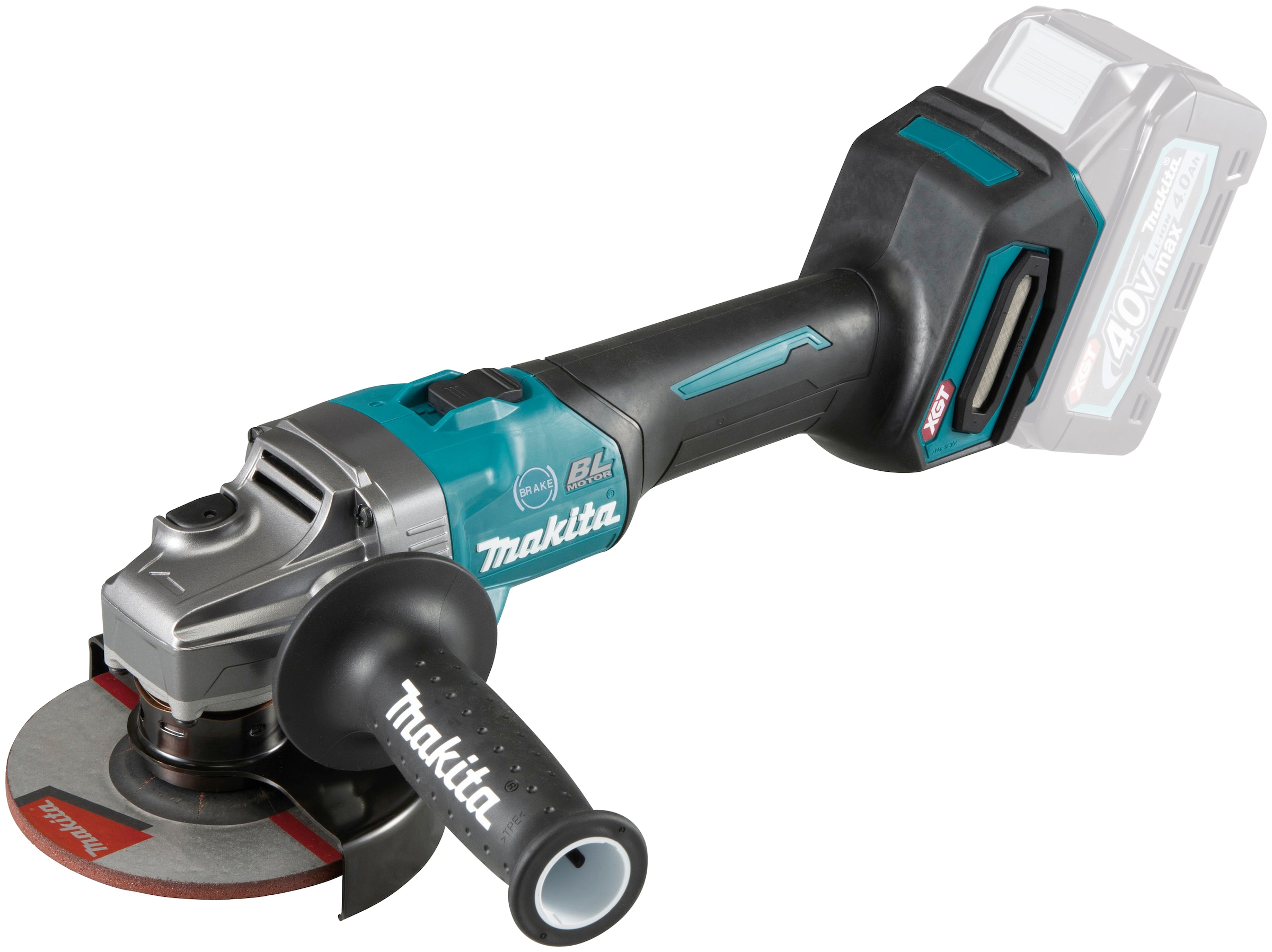 Makita Akku-Winkelschleifer »GA005GZ«, XGT, 40V max., 125 mm, ohne Akku und Ladegerät