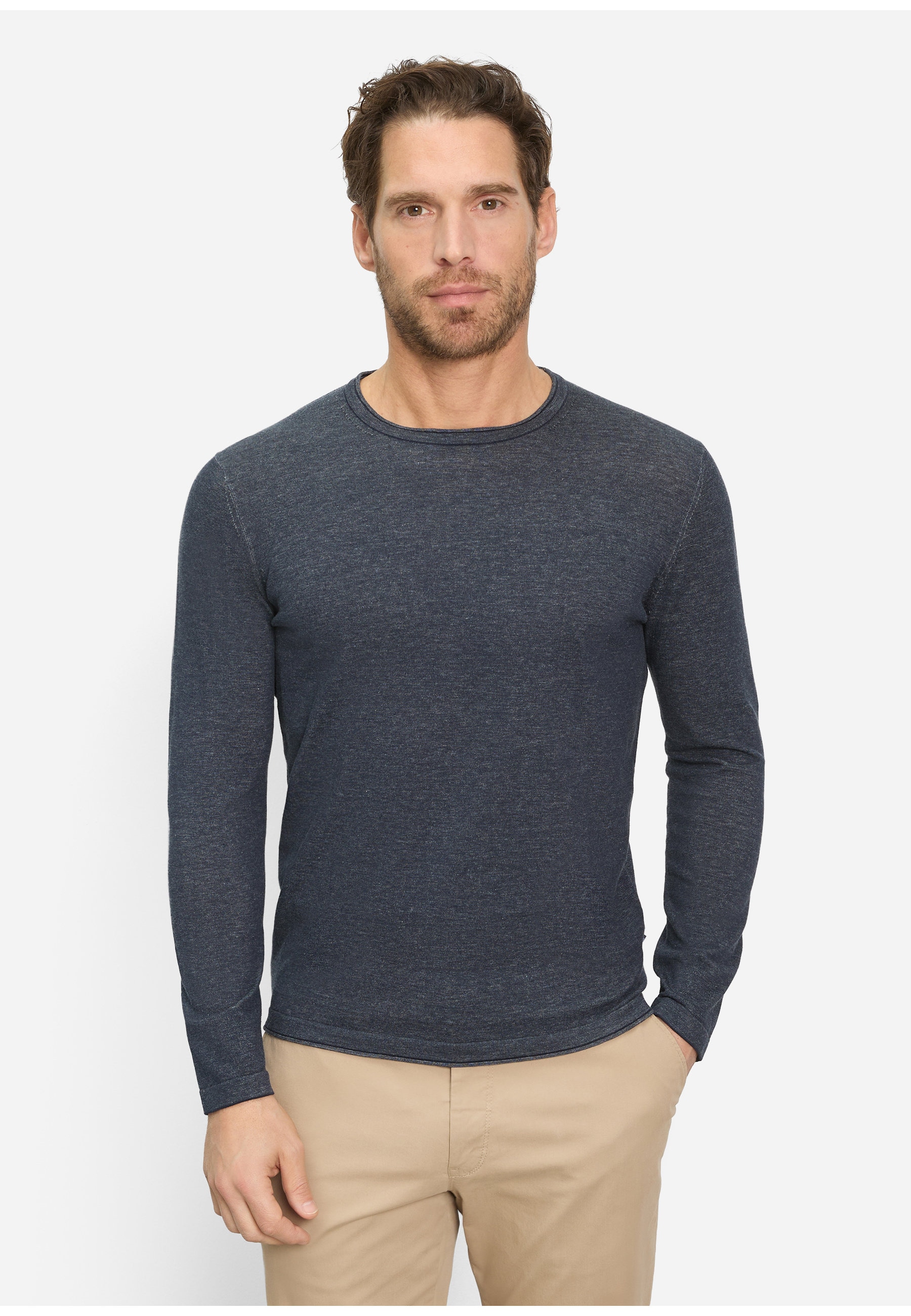 OLYMP Strickpullover "OLYMP Casual Strick" günstig online kaufen