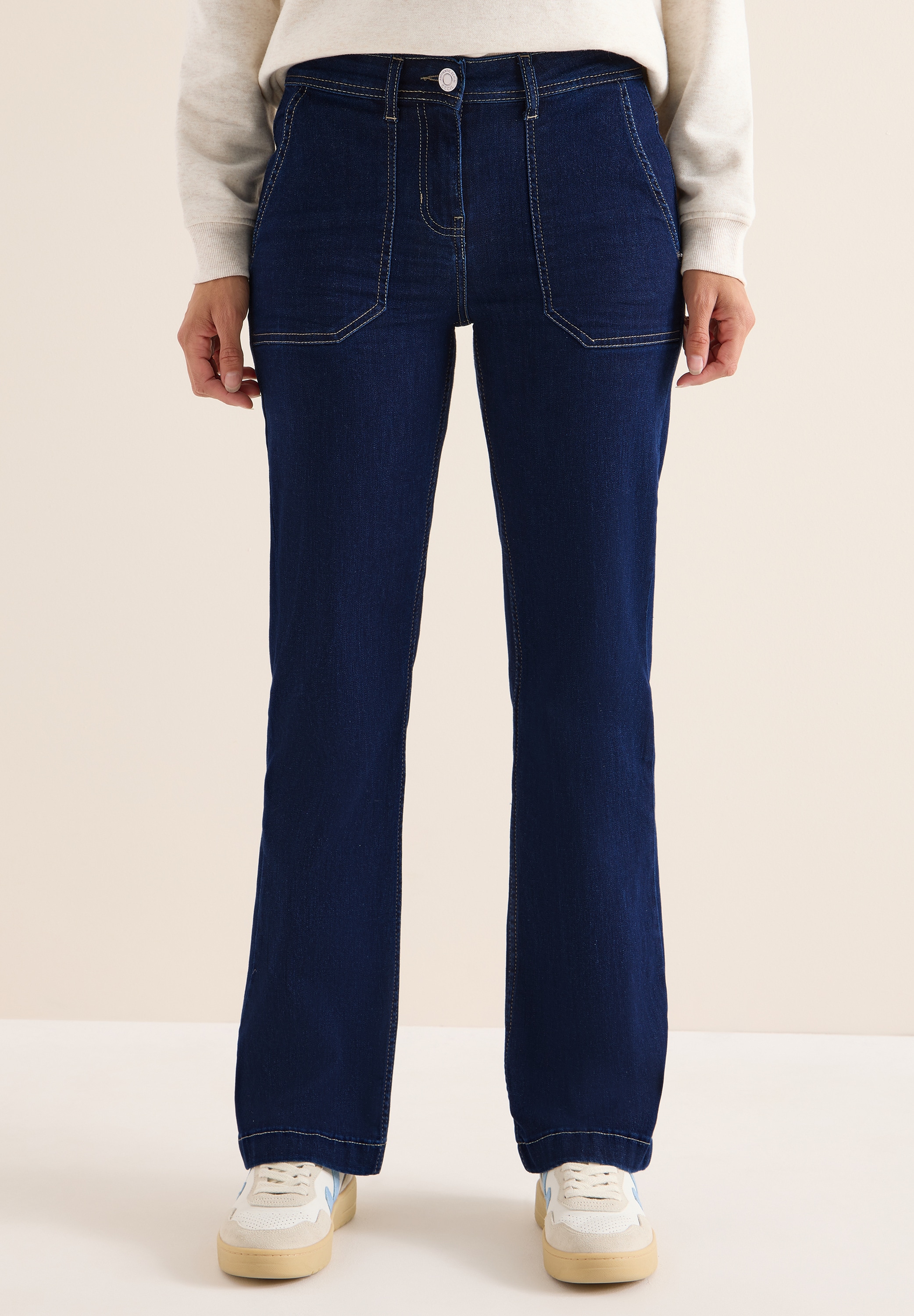 Cecil Slim-fit-Jeans High Waist