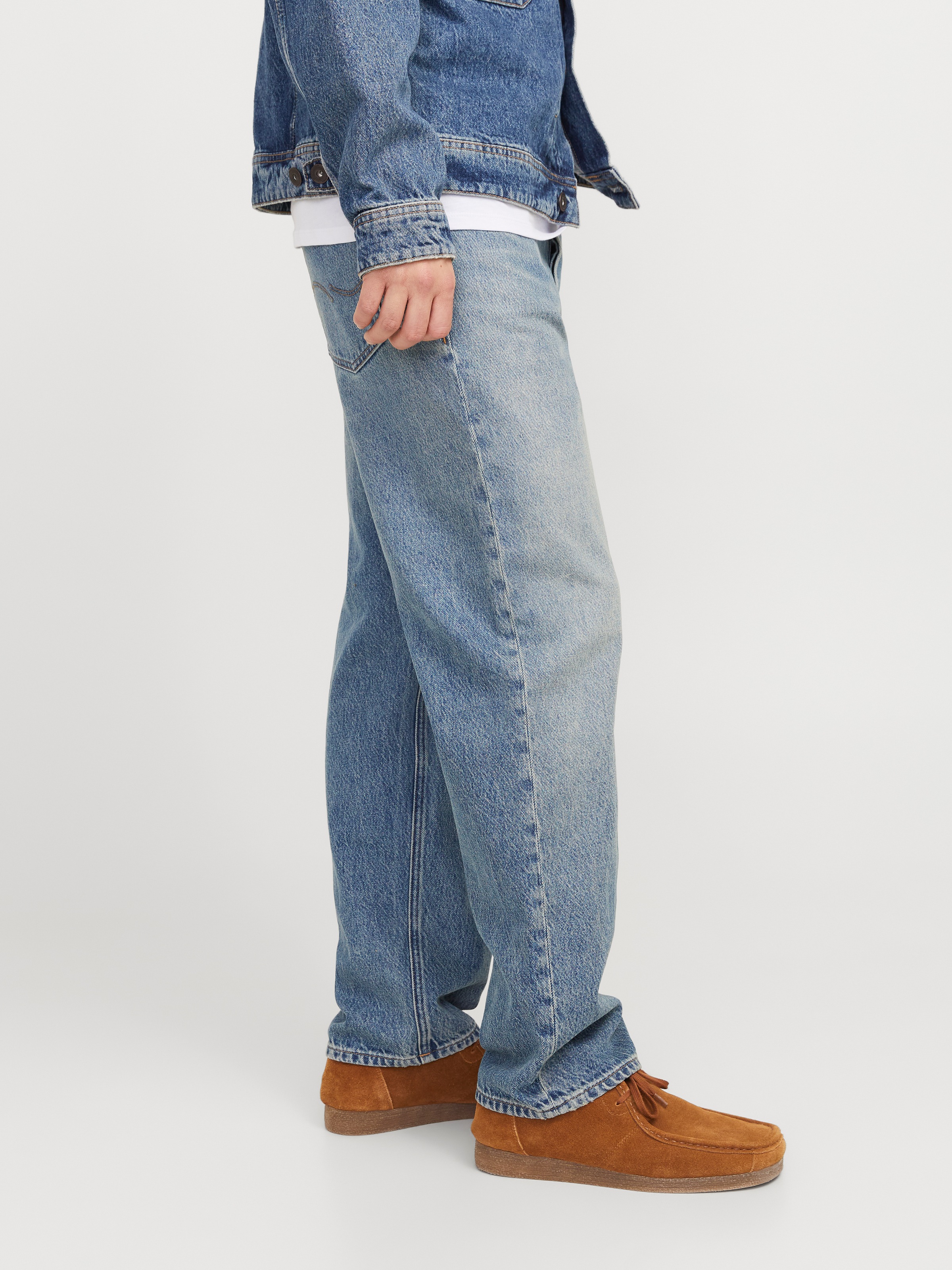 Jack & Jones Loose-fit-Jeans "JJIEDDIE JJORIGINAL MF 710" günstig online kaufen