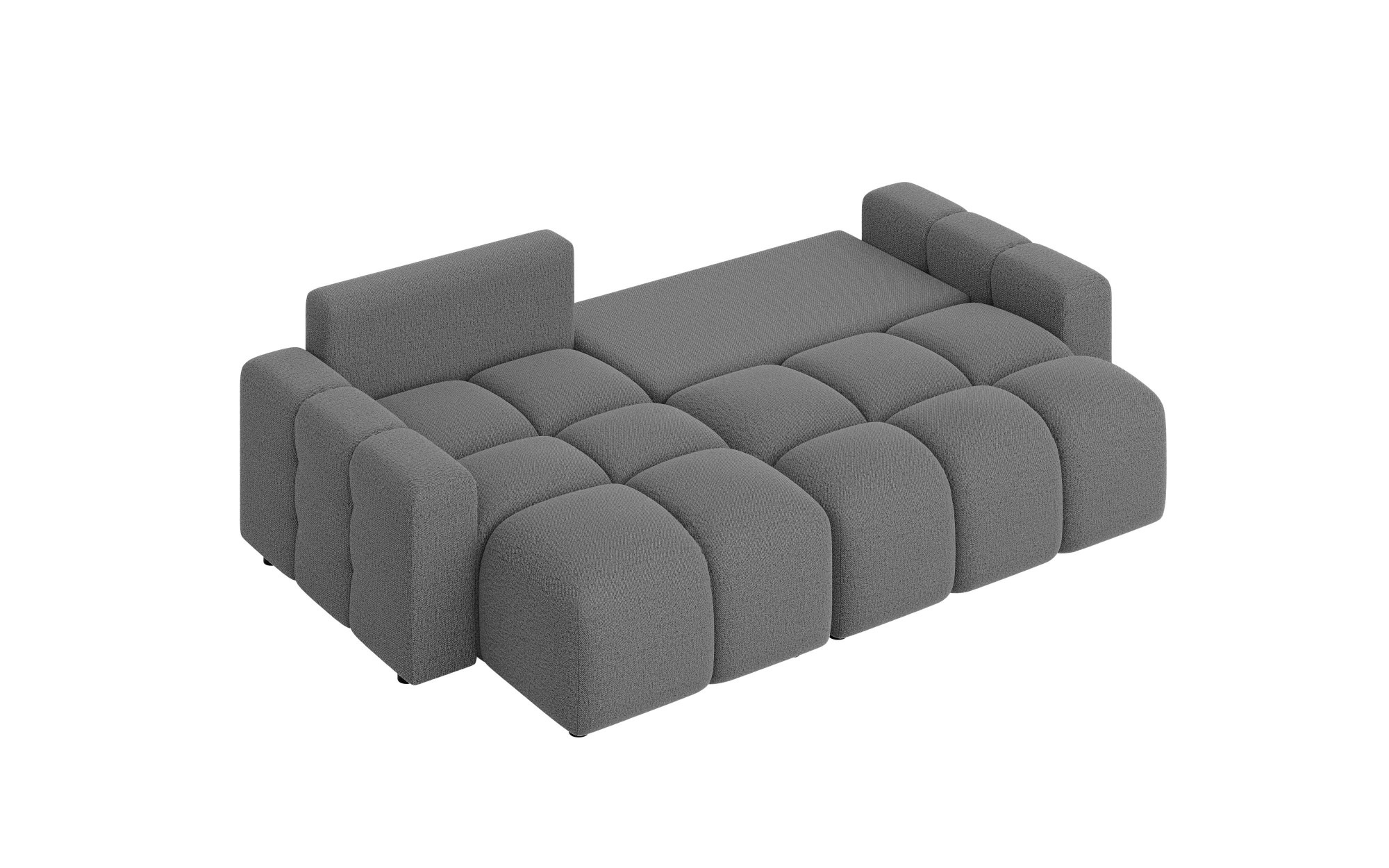 INOSIGN Ecksofa »FELICI, Schlafsofa 233cm, L-Form mit Recamiere beidseitig montierbar«, Designsofa mit Bettfunktion und Bettkasten, Maße B/T/H: 233/142/88 cm