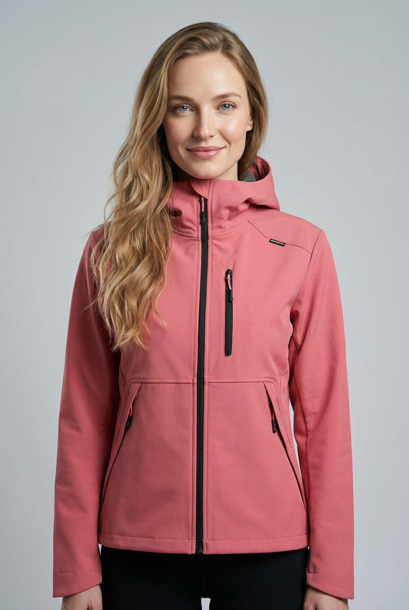 Icepeak Softshelljacke "BURNET" atmungsaktiv, wasserabweisend, mit Wassersäule 10000, aus Polyester