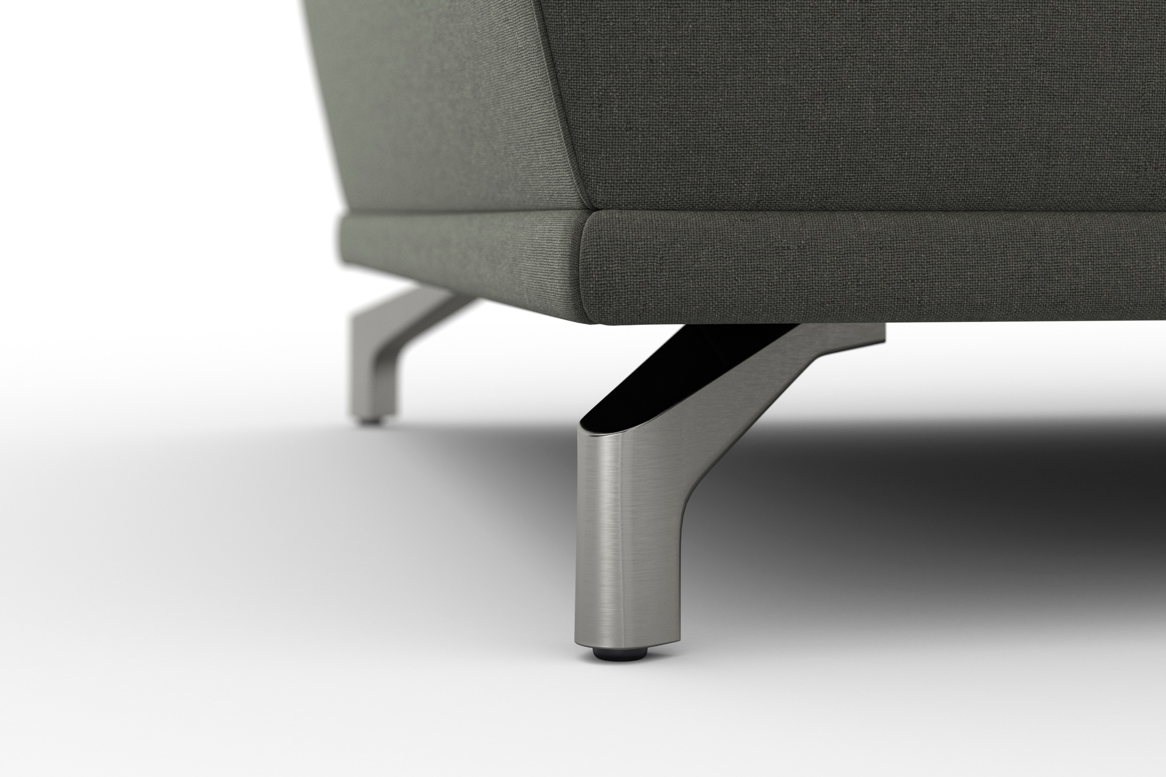 sit&more Ecksofa »Cabrio L-Form, mit Sitztiefenverstellung, Arm- und Kopfteilverstellung«, 3 Nierenkissen, Federkern, optional Bettfunktion und Stauraum