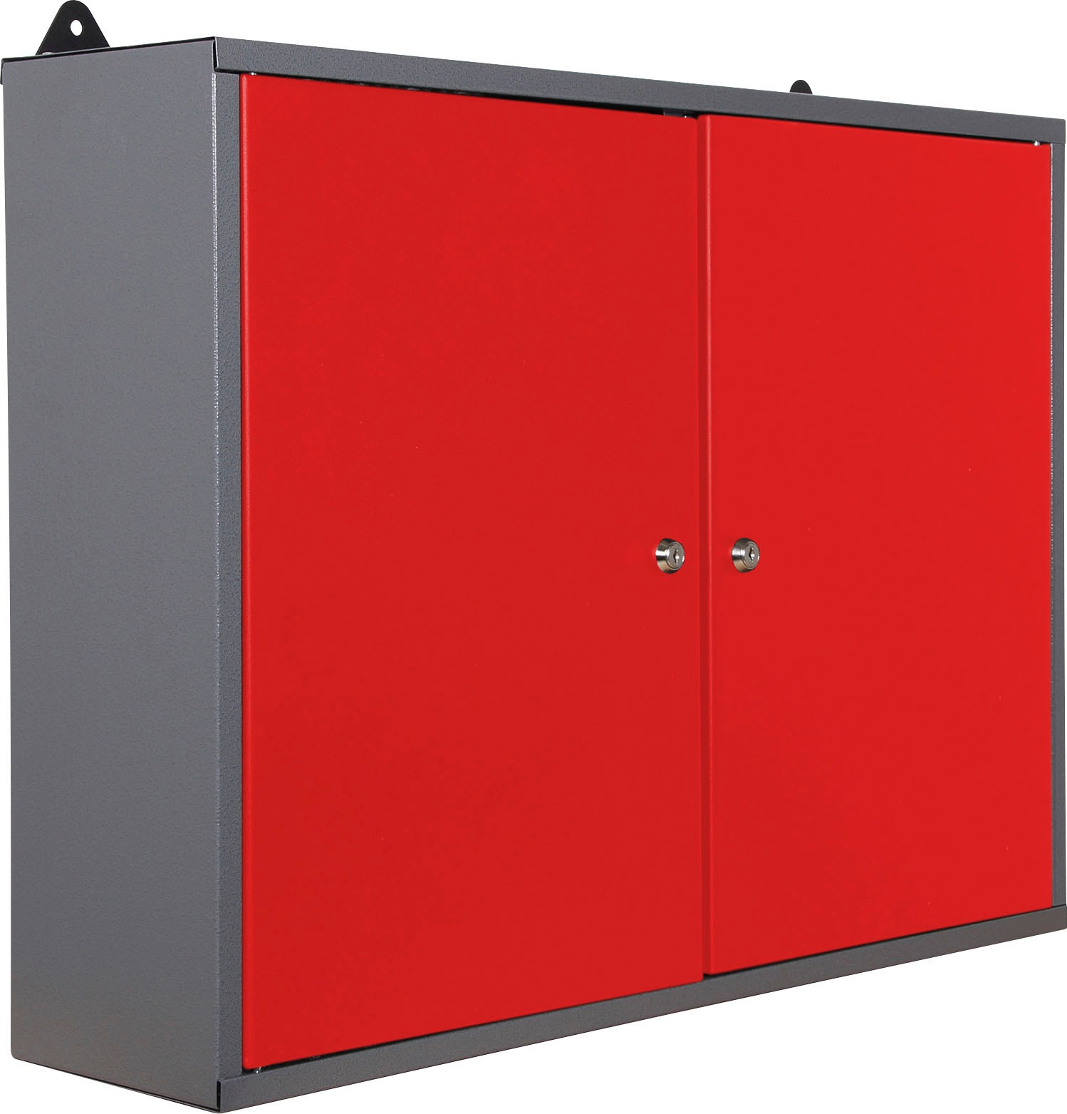 Werkstatt-Set ONDIS24, rot (anthrazit, rot), B:240cm H:205cm T:60cm, Metall, Werkbänke, 240 cm, mit 2 LED Lampen 3