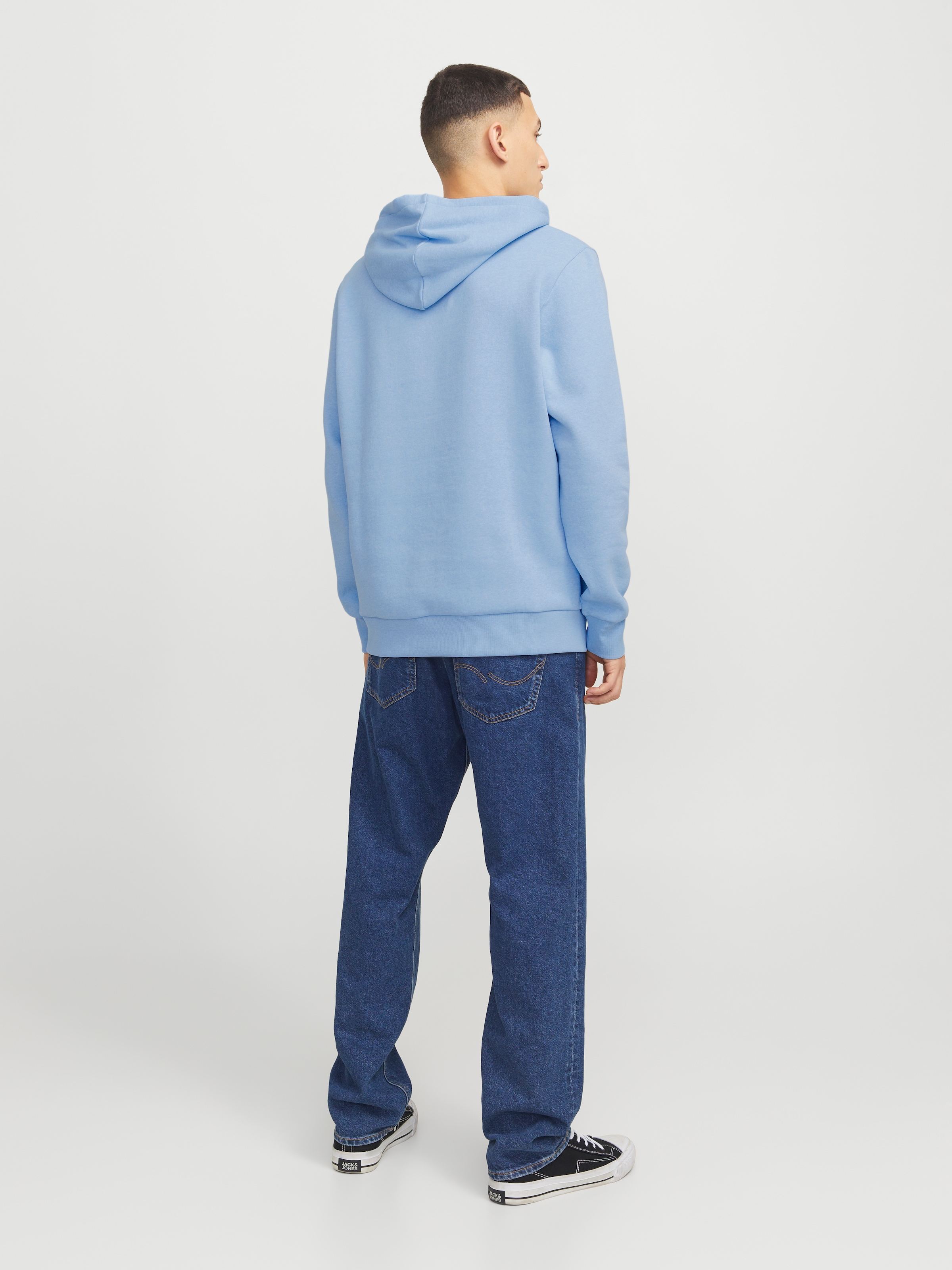 Jack & Jones Kapuzensweatshirt »JJELOGO SWEAT HOOD 2 COL 24/25 NOOS«, mit Logo Print