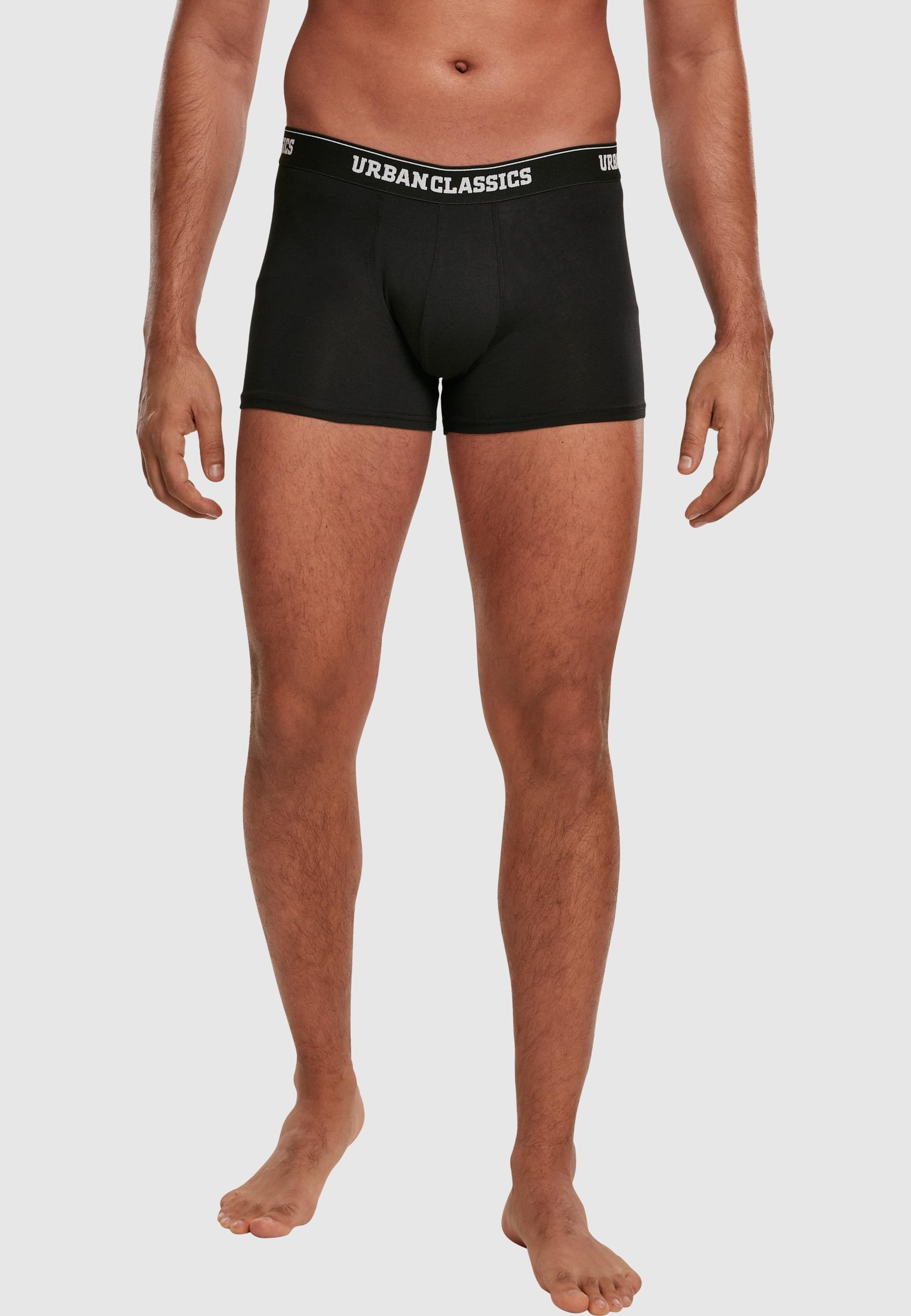 URBAN CLASSICS Boxershorts »Urban Classics Accessoires Boxer Shorts 3-Pack«, (1 St.)