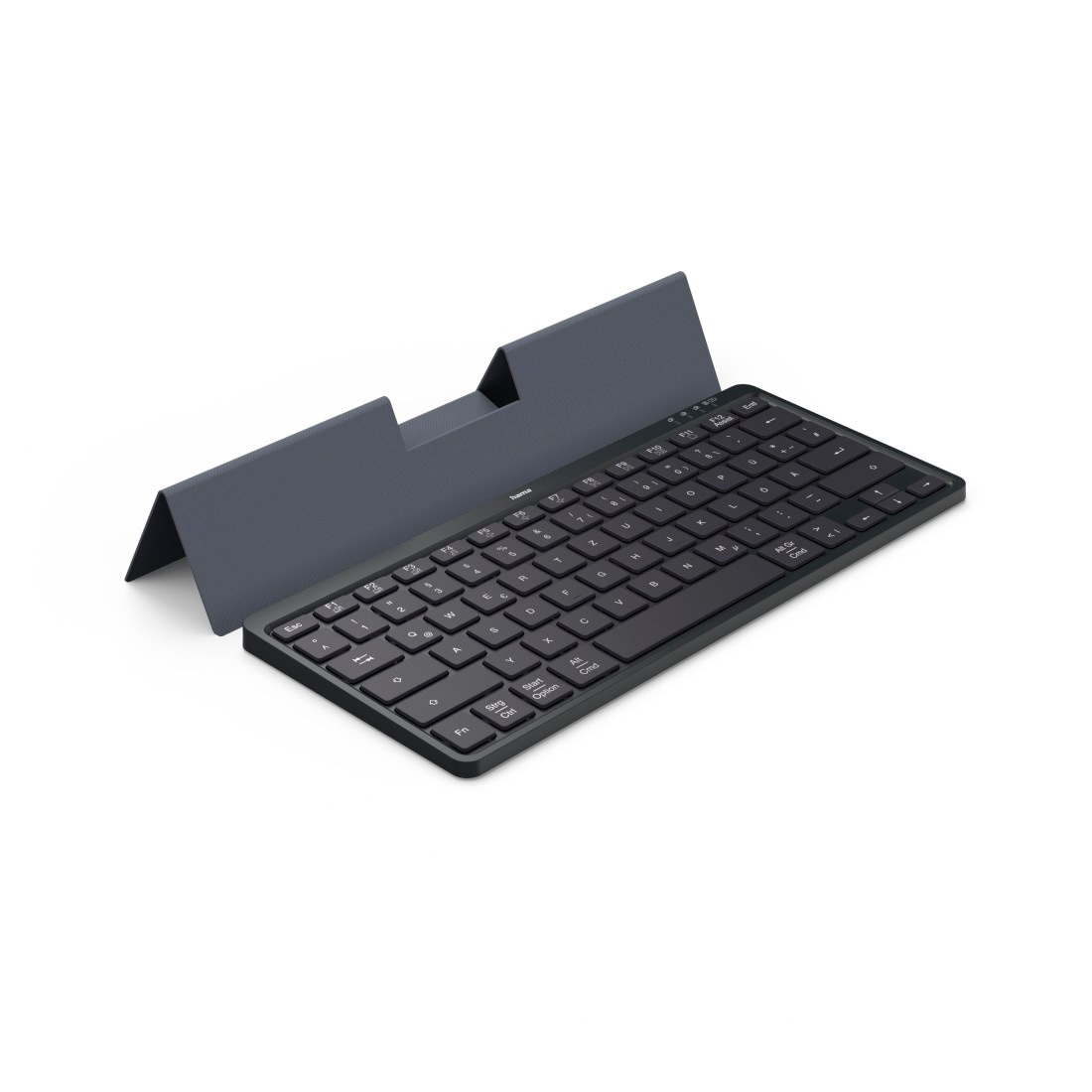 Hama Tastatur »Tastatur Travel 600 (kabellos, QUERTZ, Multi-Device, klein)«