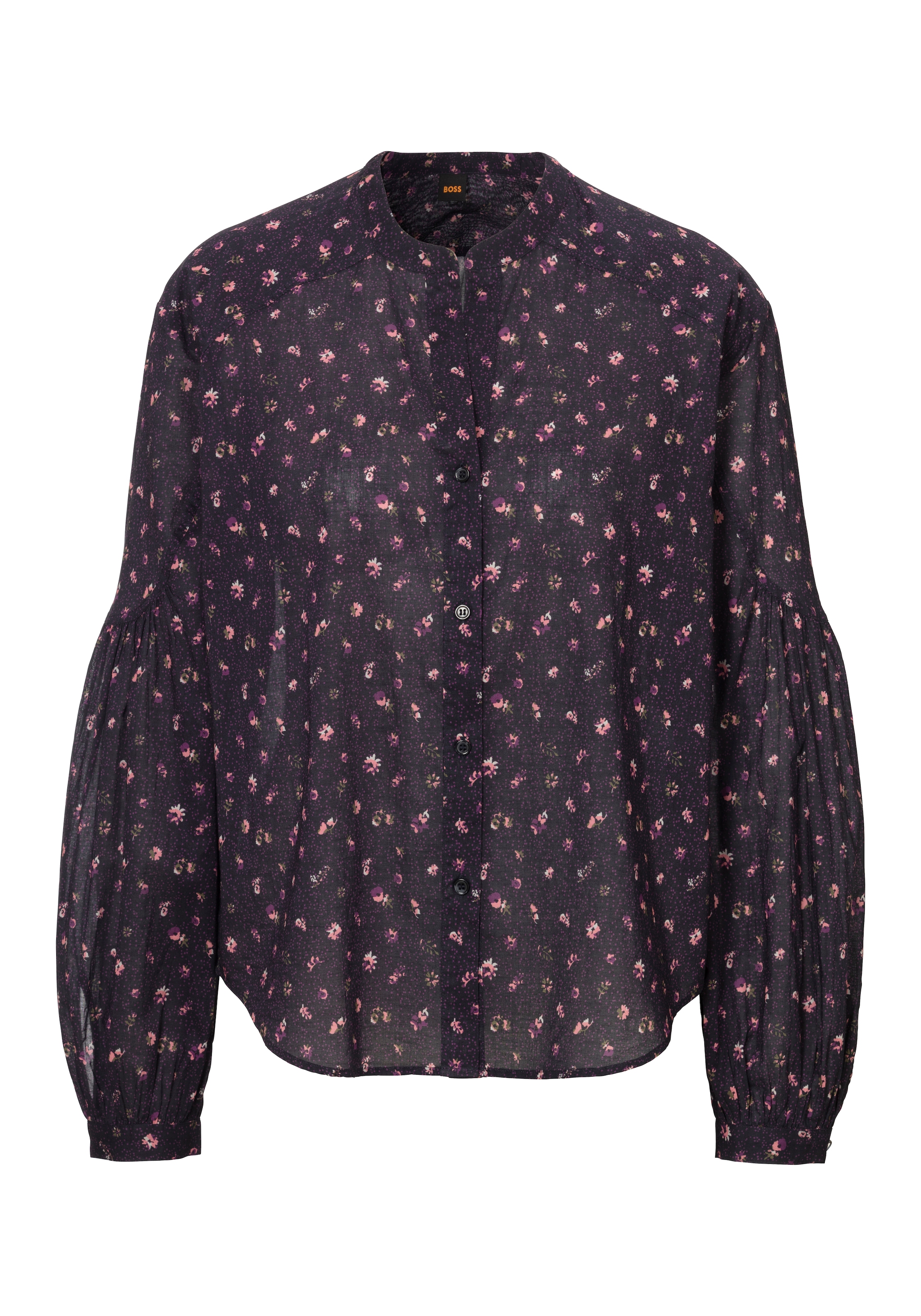 BOSS ORANGE Klassische Bluse "Berday Premium Damenmode" in lässigem Schnitt günstig online kaufen