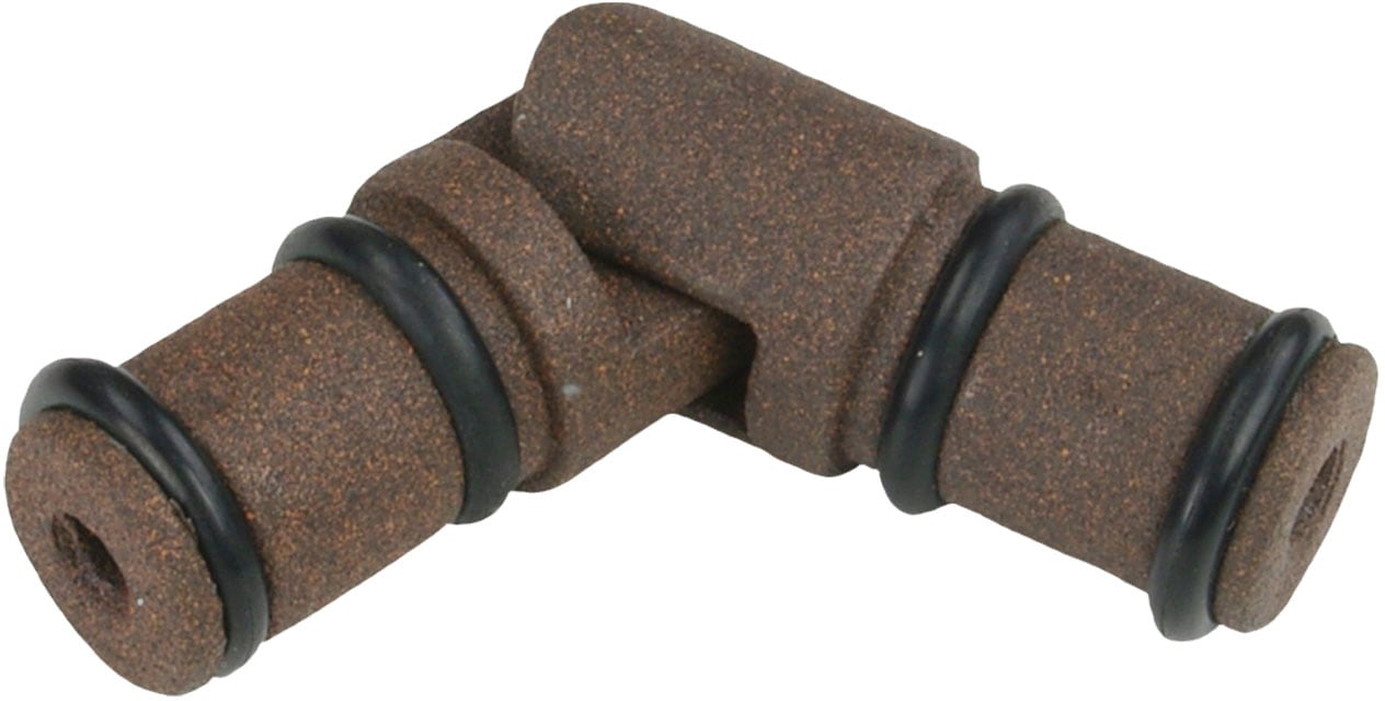 Liedeco Gardinenbefestigungen Ersatzteile "Gelenkverbinder, Eckverbinder "Esperanca" für 16 mm Stangen" Verbinder, Eckverbindung