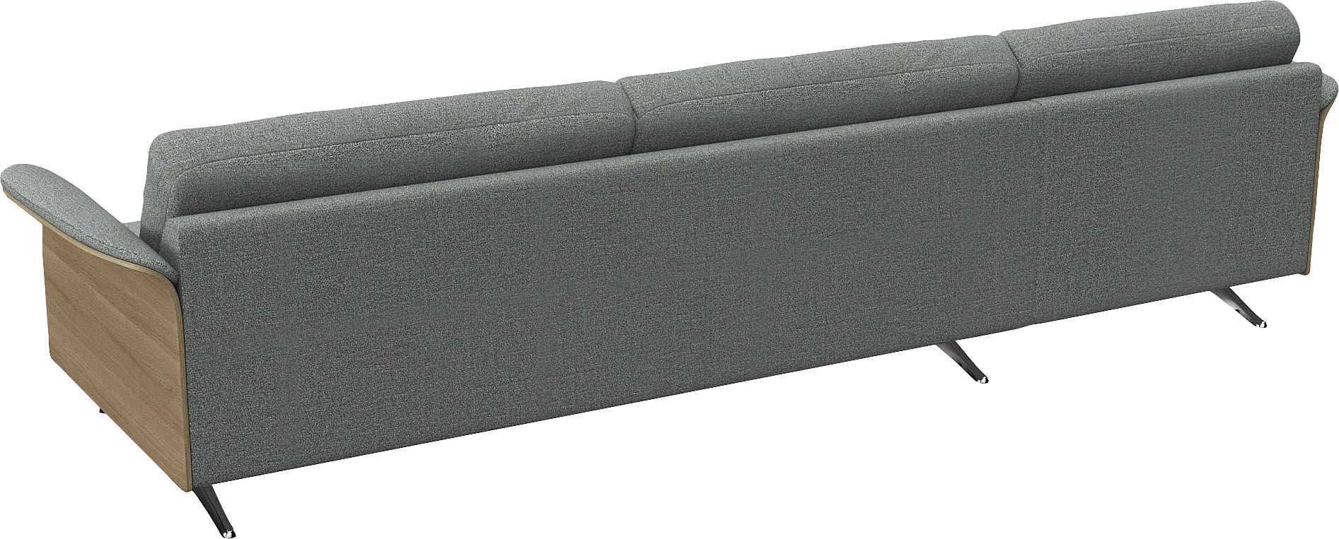 Thumbnail - FLEXLUX Ecksofa "Glow, super bequem durch hochwertigem Sitzaufbau mit Federkern, L-Form", Modernes skandinavisches Desig...