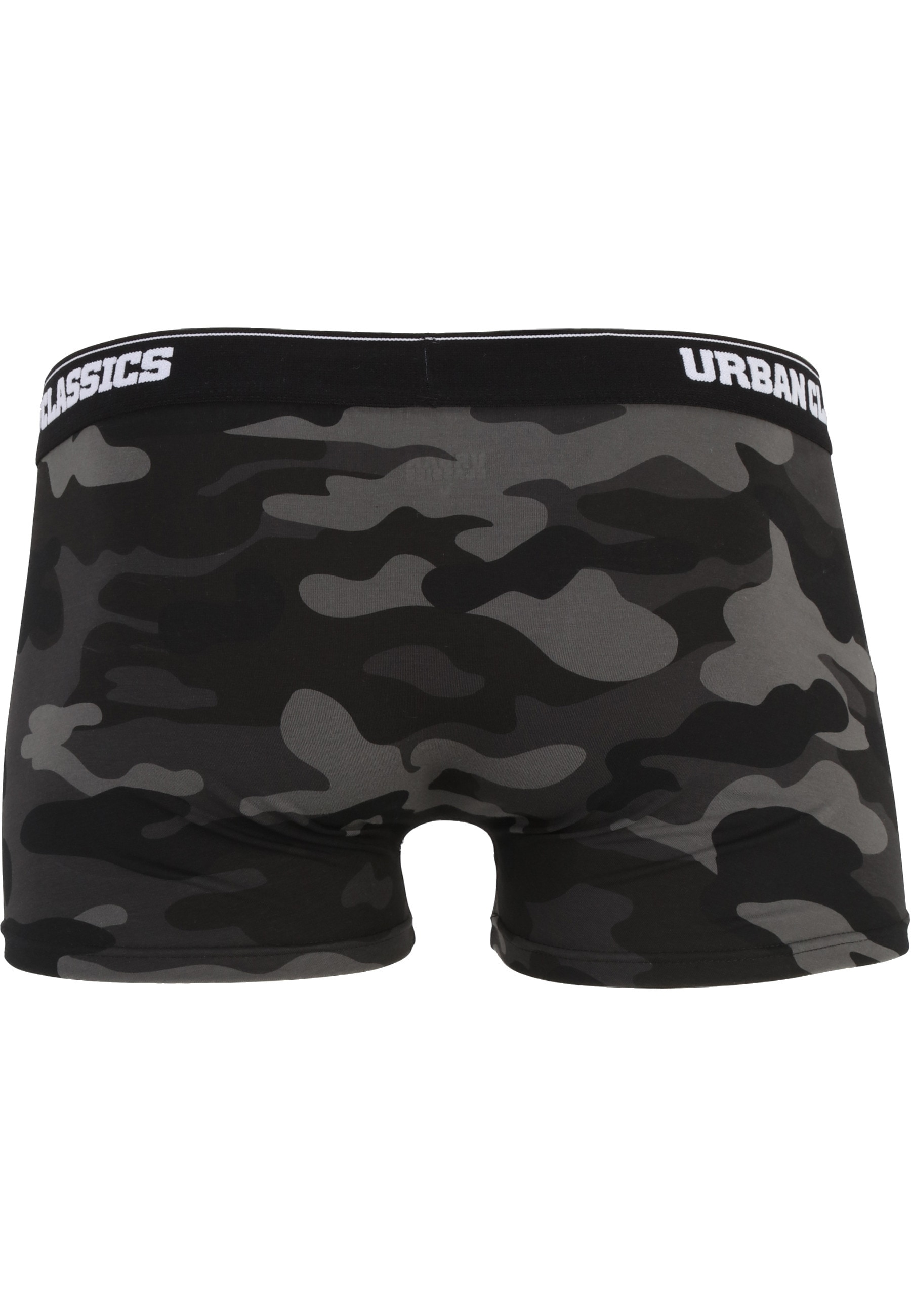 URBAN CLASSICS Boxershorts »Urban Classics Herren 2-Pack Camo Boxer Shorts« 1 Stk.