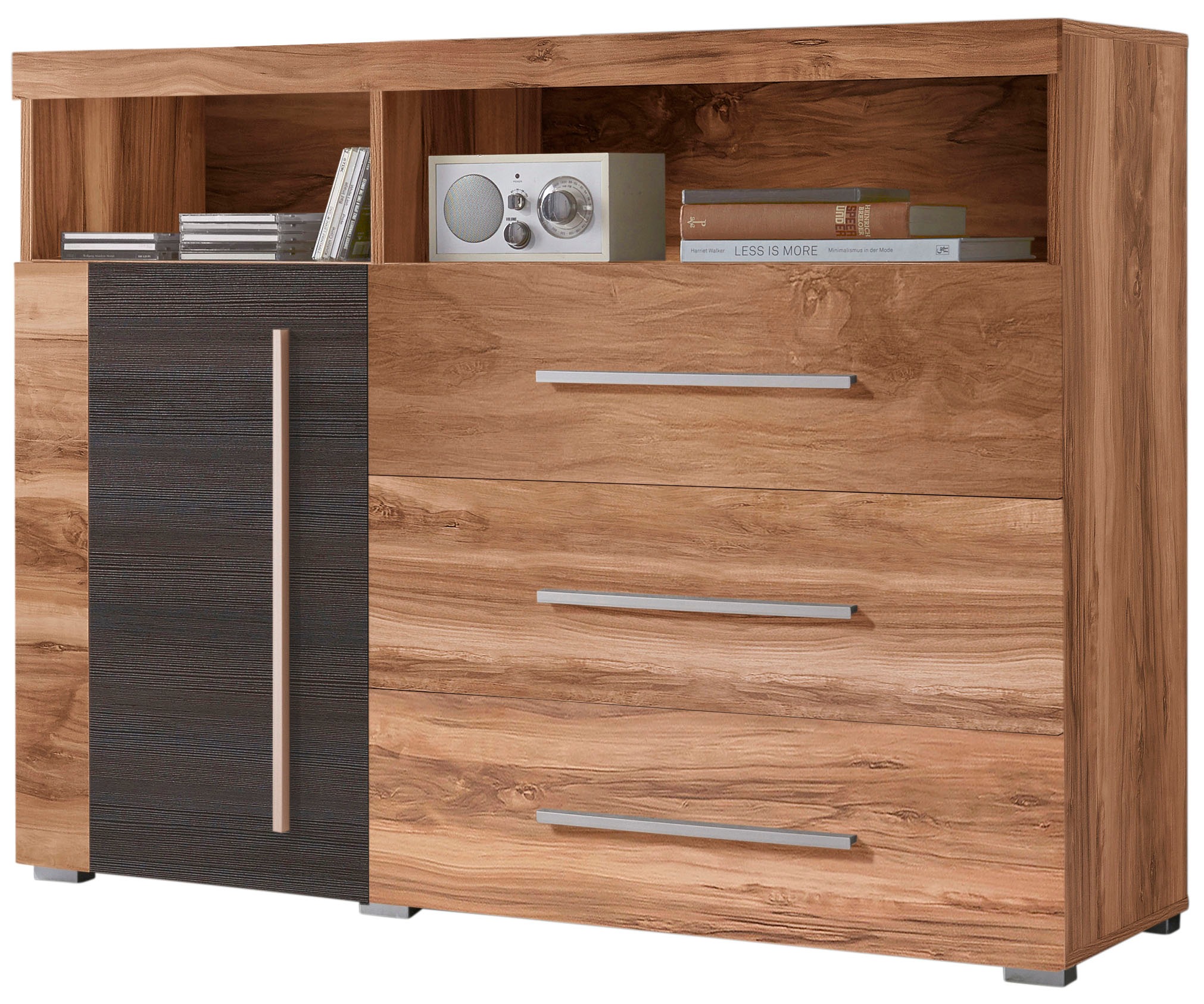 OTTO home "Roger,Breite 120cm, moderne Anrichte mit 3 Schubladen" Kommode m günstig online kaufen