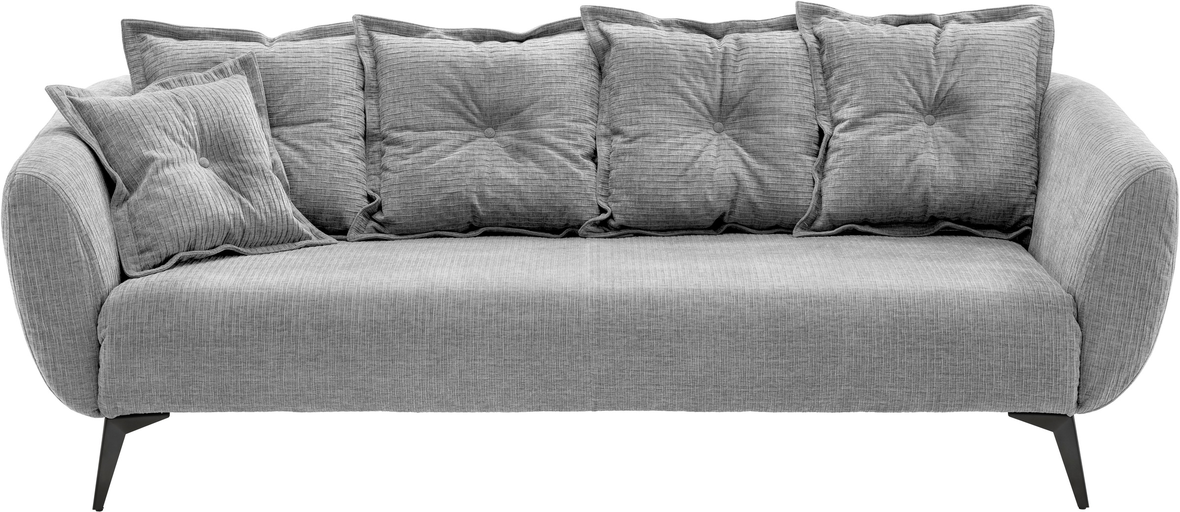 Home affaire 3-Sitzer "Baggio Breite 236 cm, modernes Sofa, hoher Fuß, bequ günstig online kaufen