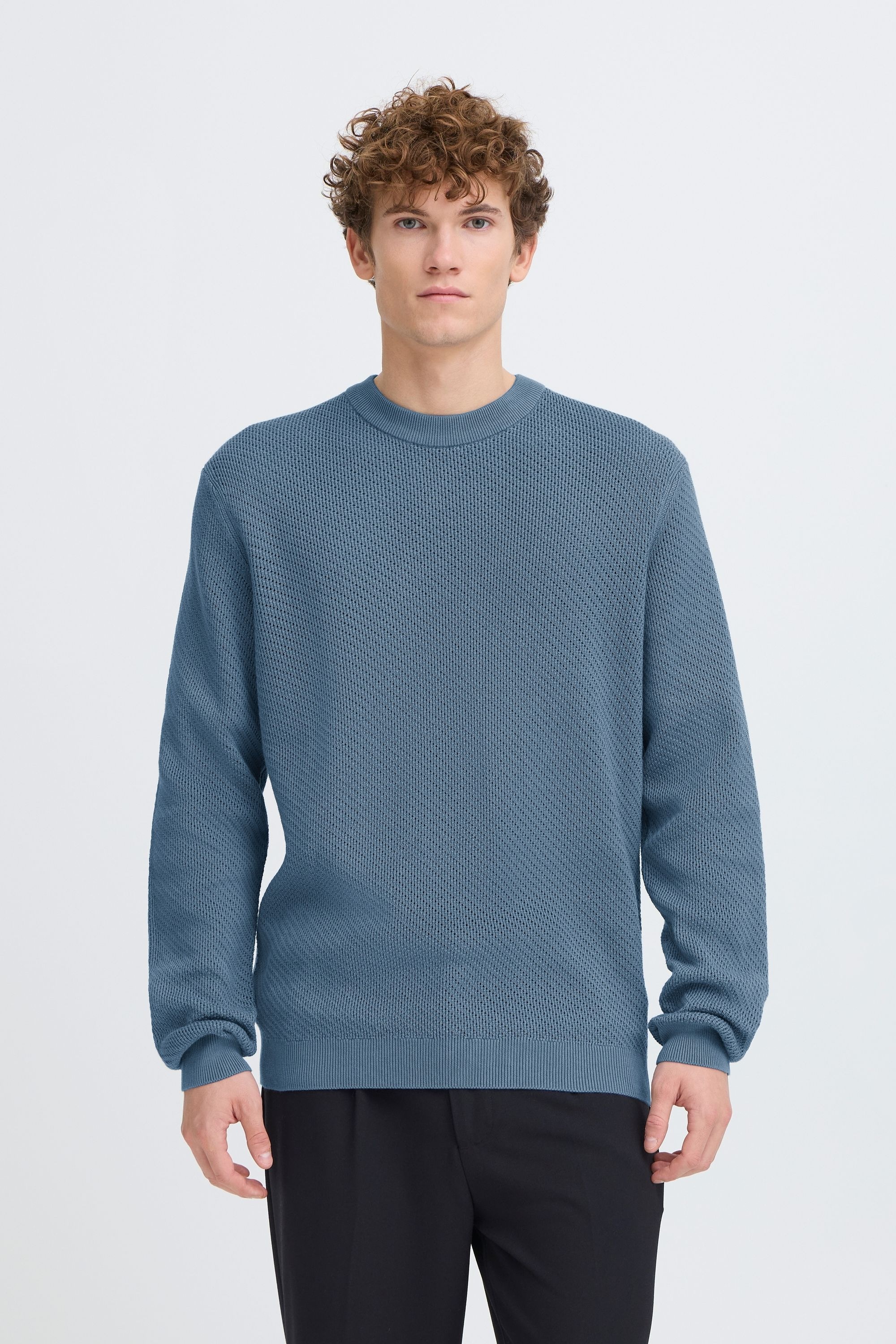 Casual Friday Strickfleece-Pullover »Strickpullover CFIsaksson«