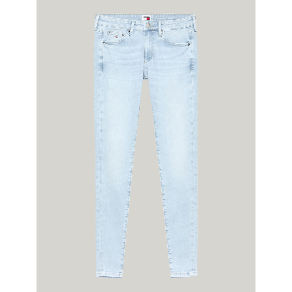 Tommy Jeans Slim-fit-Jeans »Skinny Jeans Marken Low Waist Mittlere Leibhöhe«