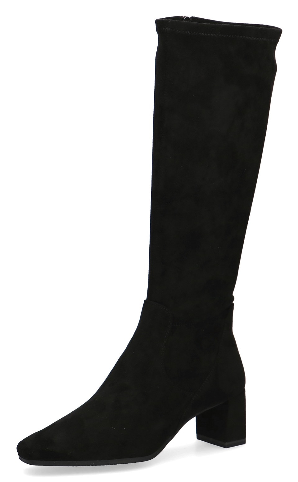 Caprice Stiefel, Blockabsatz, Abendschuh, Langschaft-Stiefel mit Innenreißverschluss