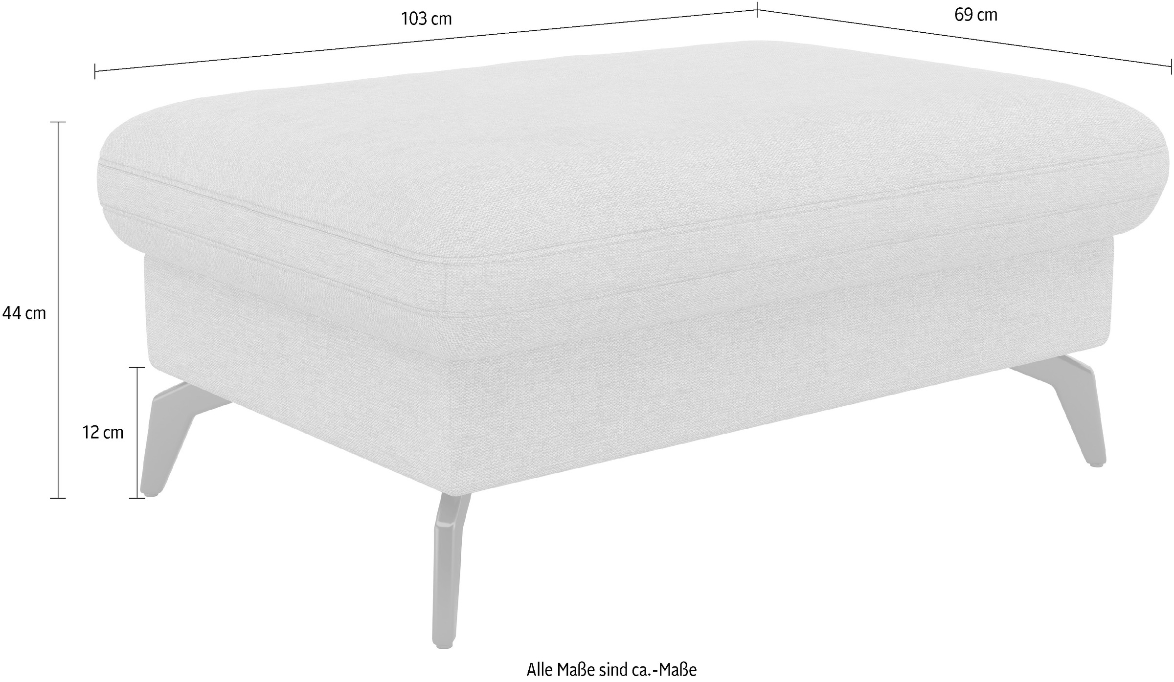 sit&more Stauraumhocker »Morris Jubi«, mit praktischen Stauraum