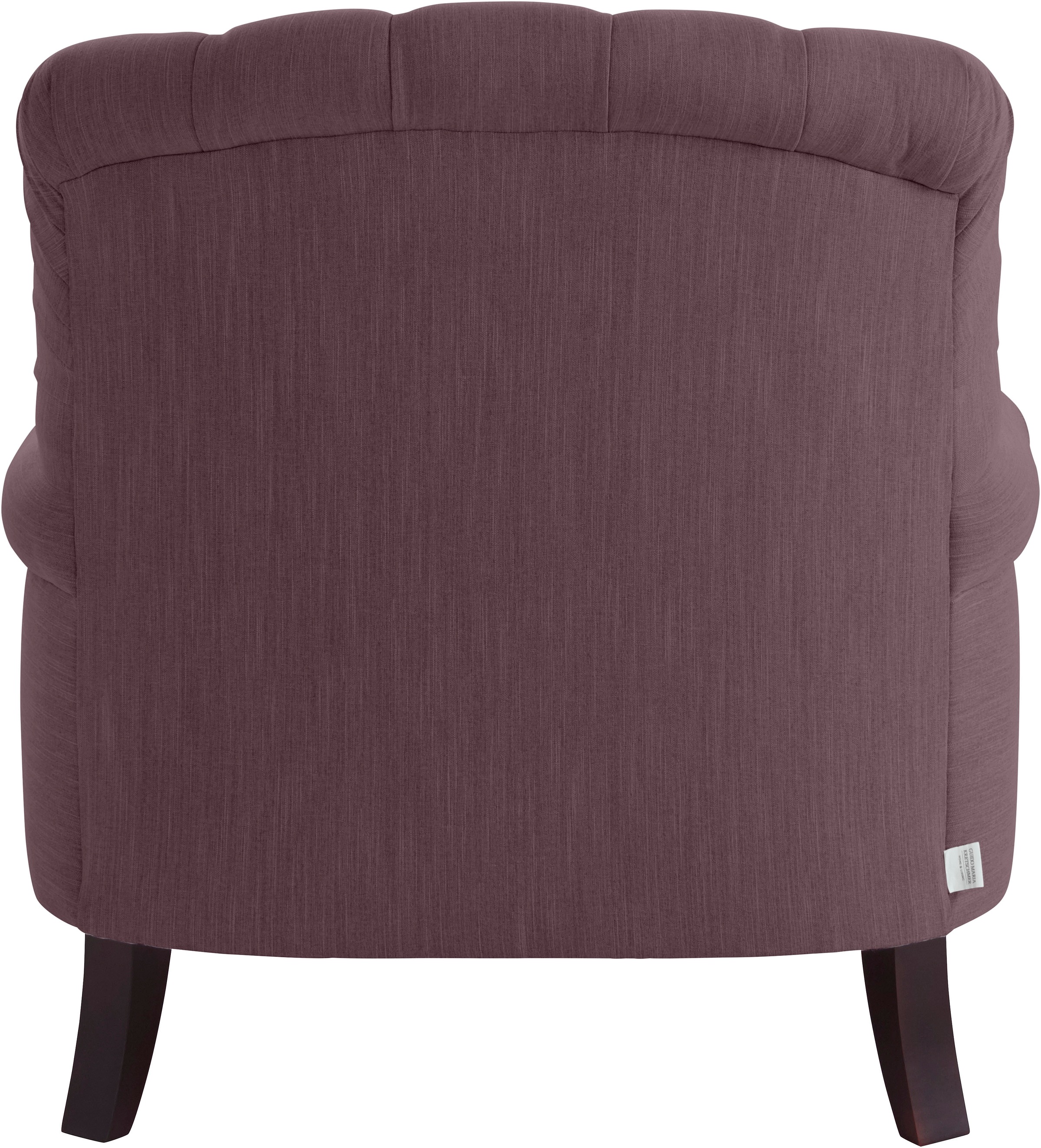 Guido Maria Kretschmer Home&Living Loveseat »Amiens Sessel Loungesessel«, mit wunderschöner Knopfheftung im Rücken