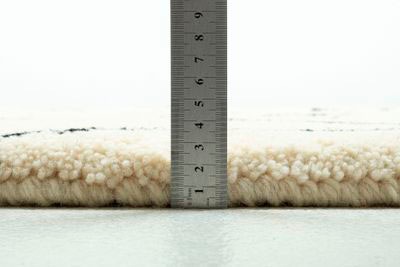THEKO Wollteppich »MARMOUCHA 05«, rechteckig, 24 mm Höhe, reine Wolle, Rauten Design, mit Fransen, auch als Läufer