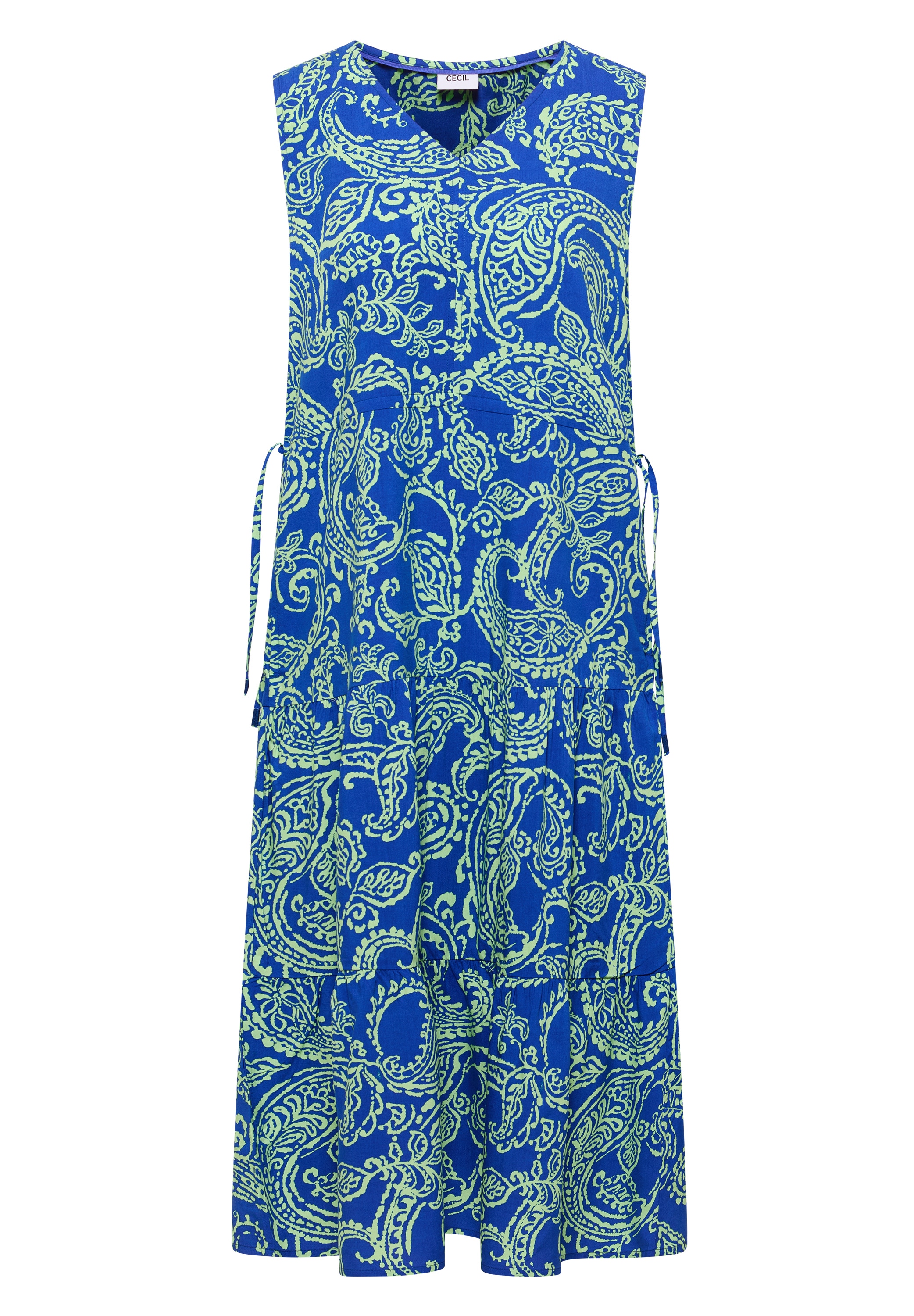 Cecil Midikleid Ohne Taschen mit allover Print