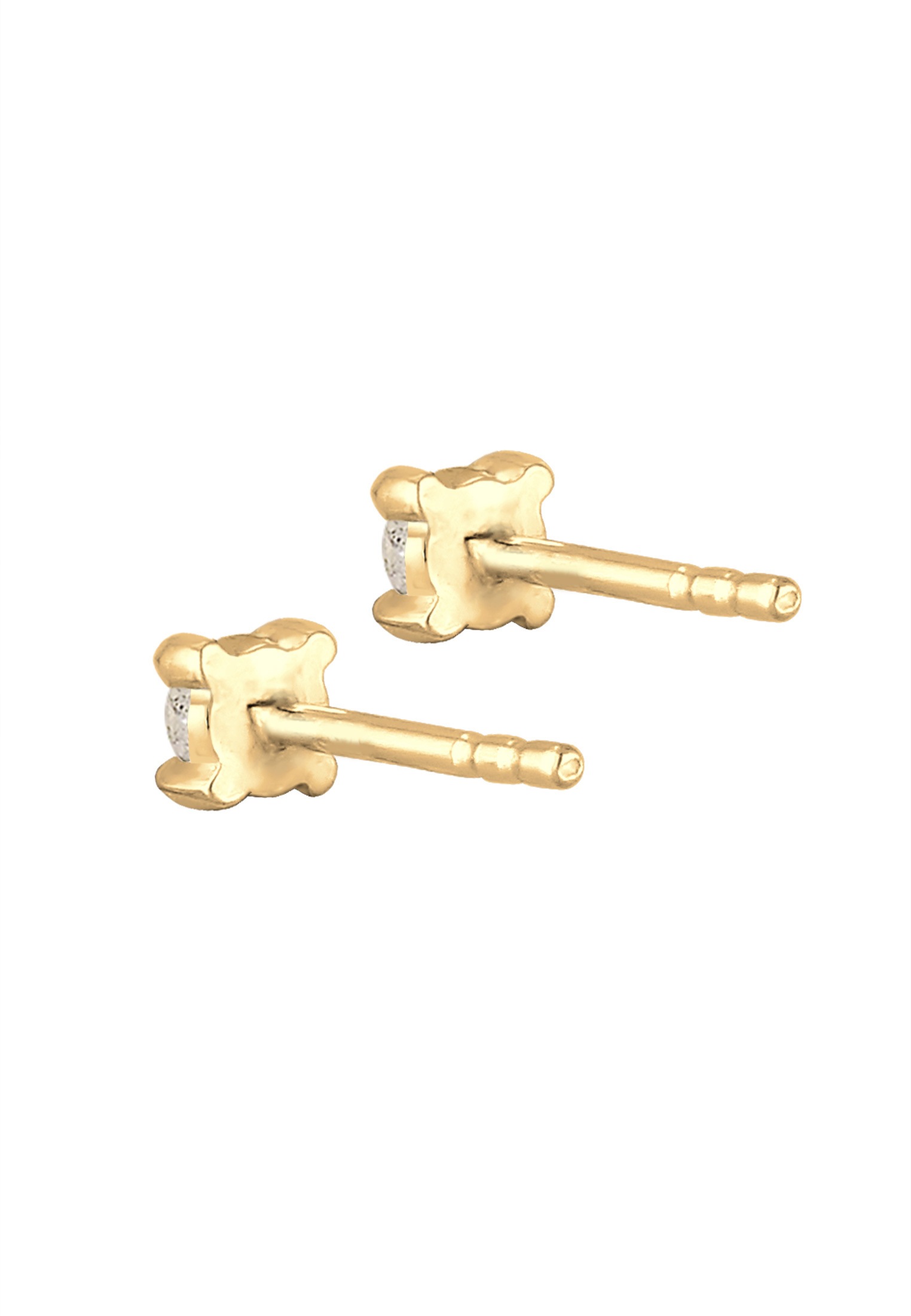 Elli Paar Ohrstecker »Ohrstecker Labradorit Edelstein Trend 925 Silber«