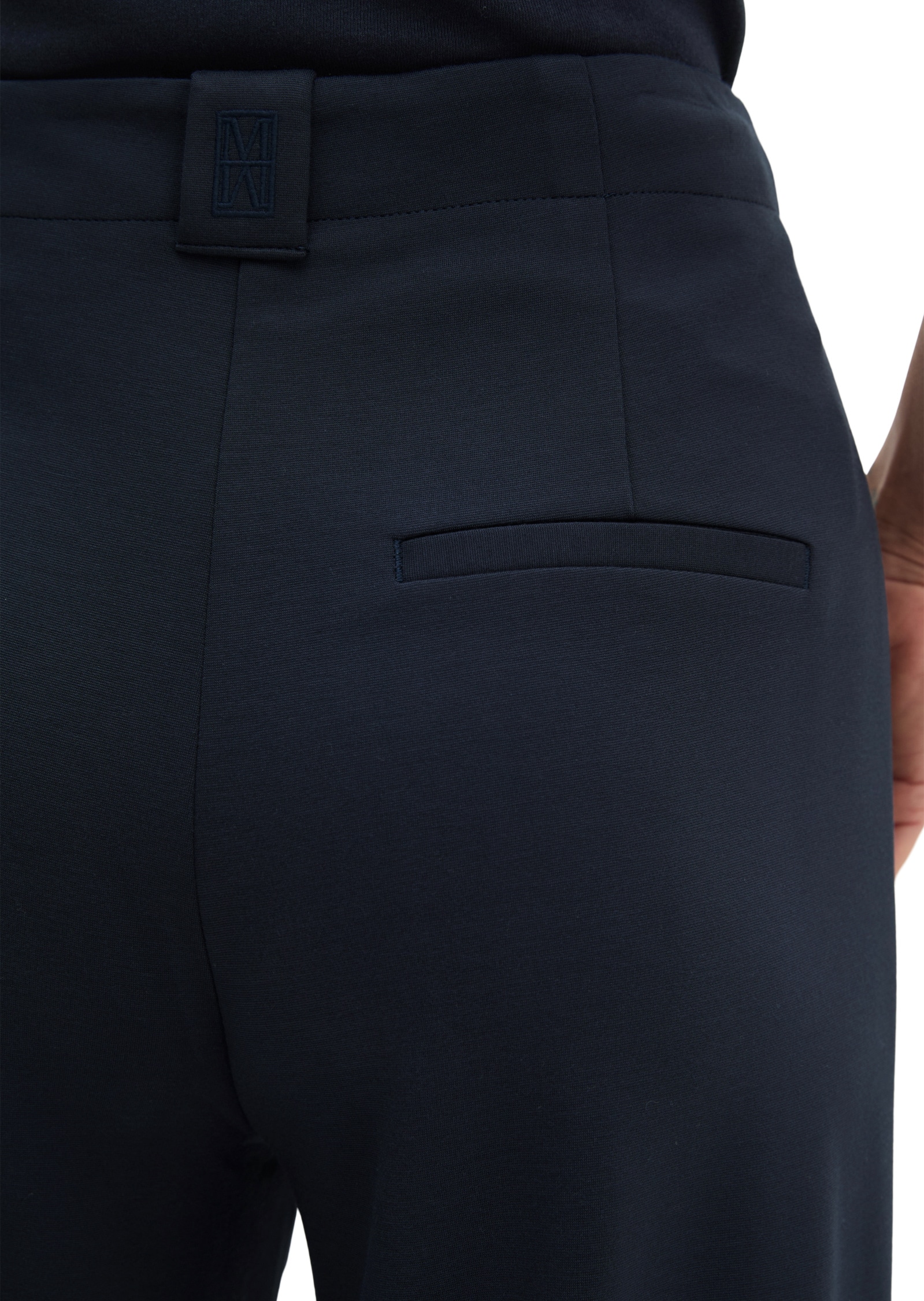 Marc O'Polo Chinohose »aus kompaktem Interlockjersey«
